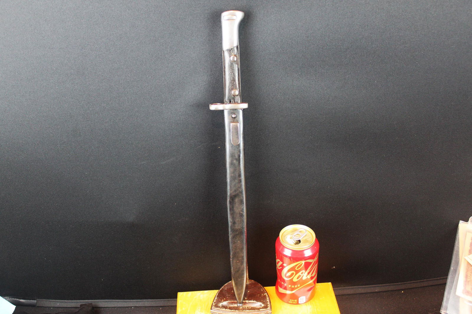 Antique Military-Style Bayonet w/ Scabbard – Steel Blade Collectibl (1 of 9)