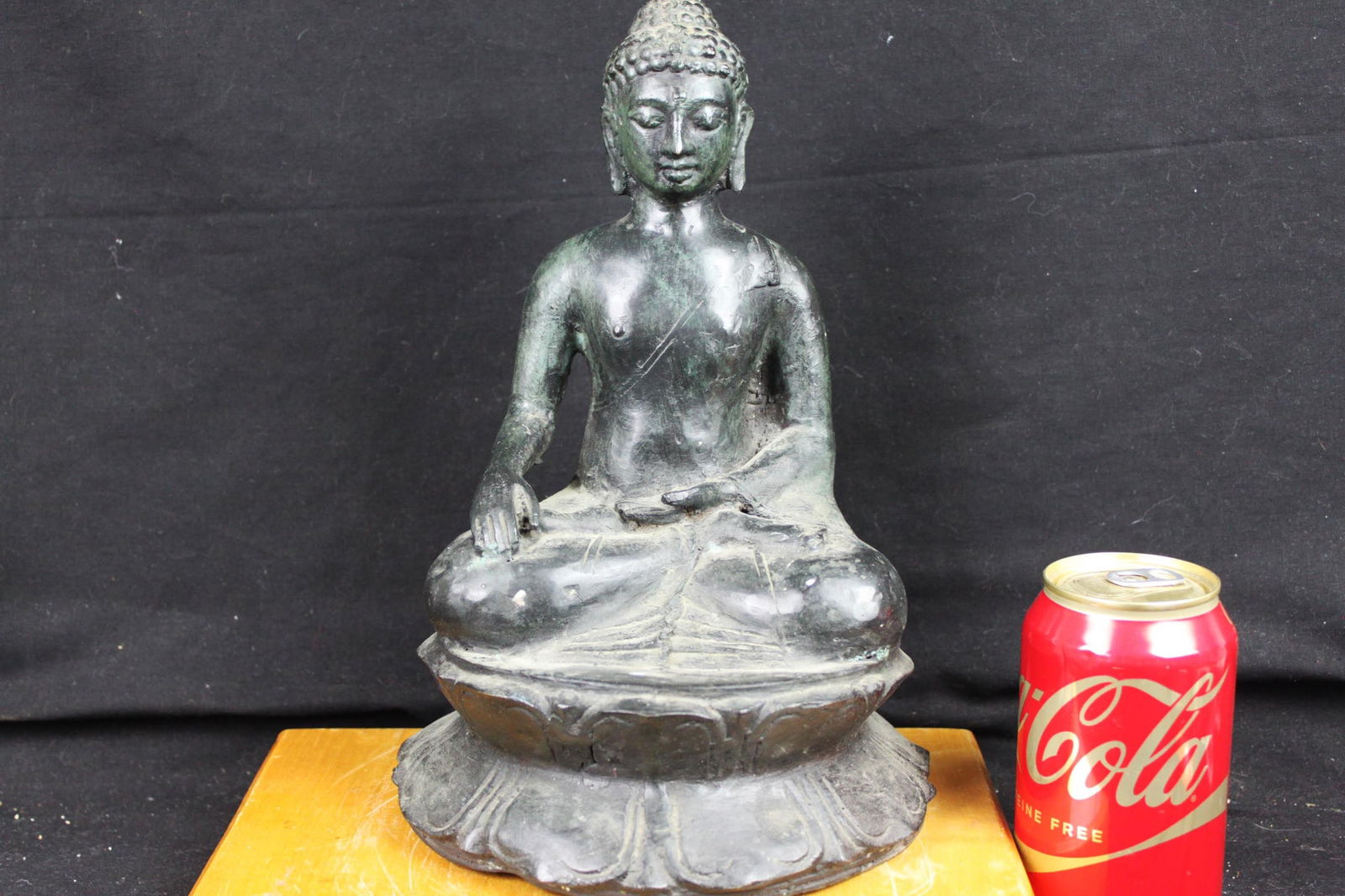 Antique Chinese Bronze Buddha Statue (1 of 12)