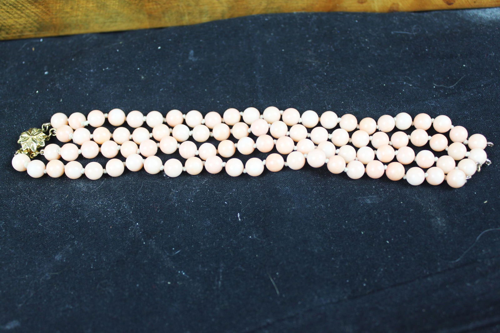 Chinese White pearl hand made necklace: 7''x0.2''