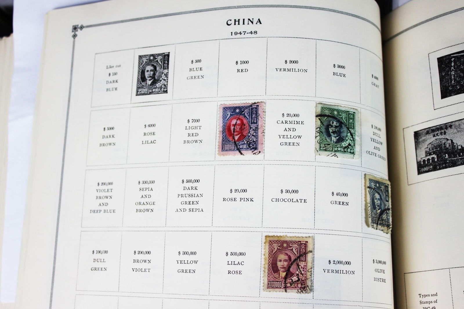 Antique Chinese Stamps 1960s (1 of 2)