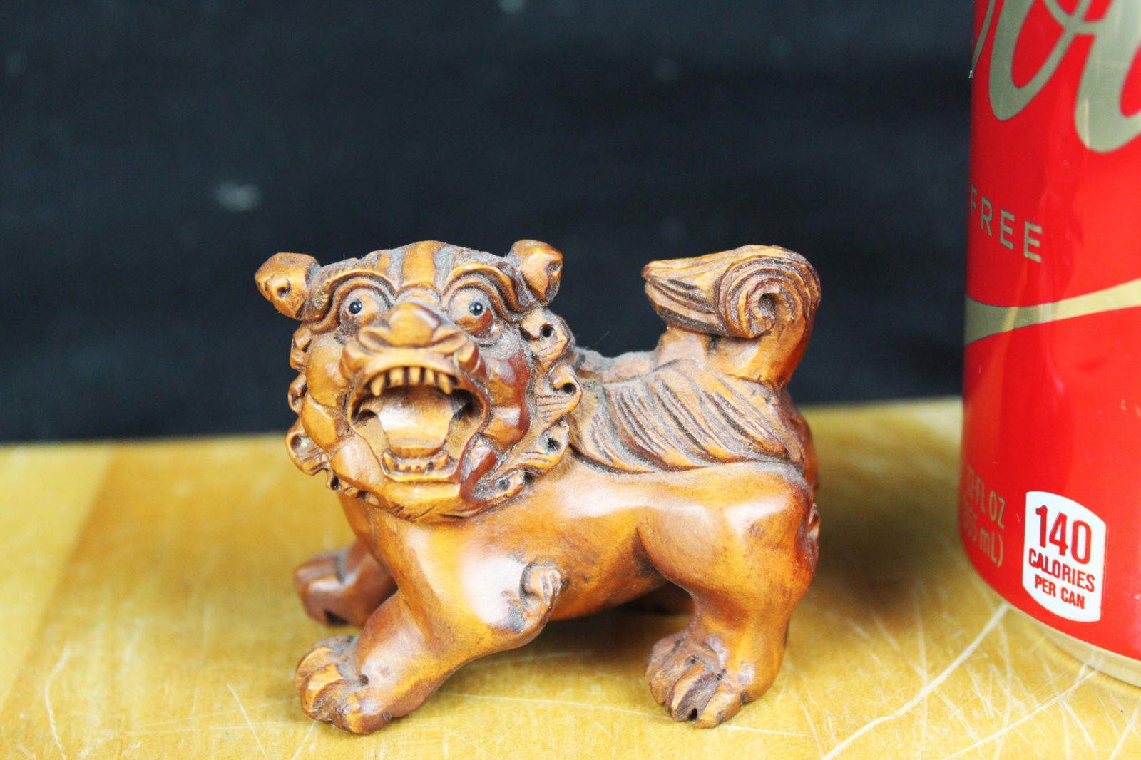 Antique Hand Carved Figure (1 of 5)