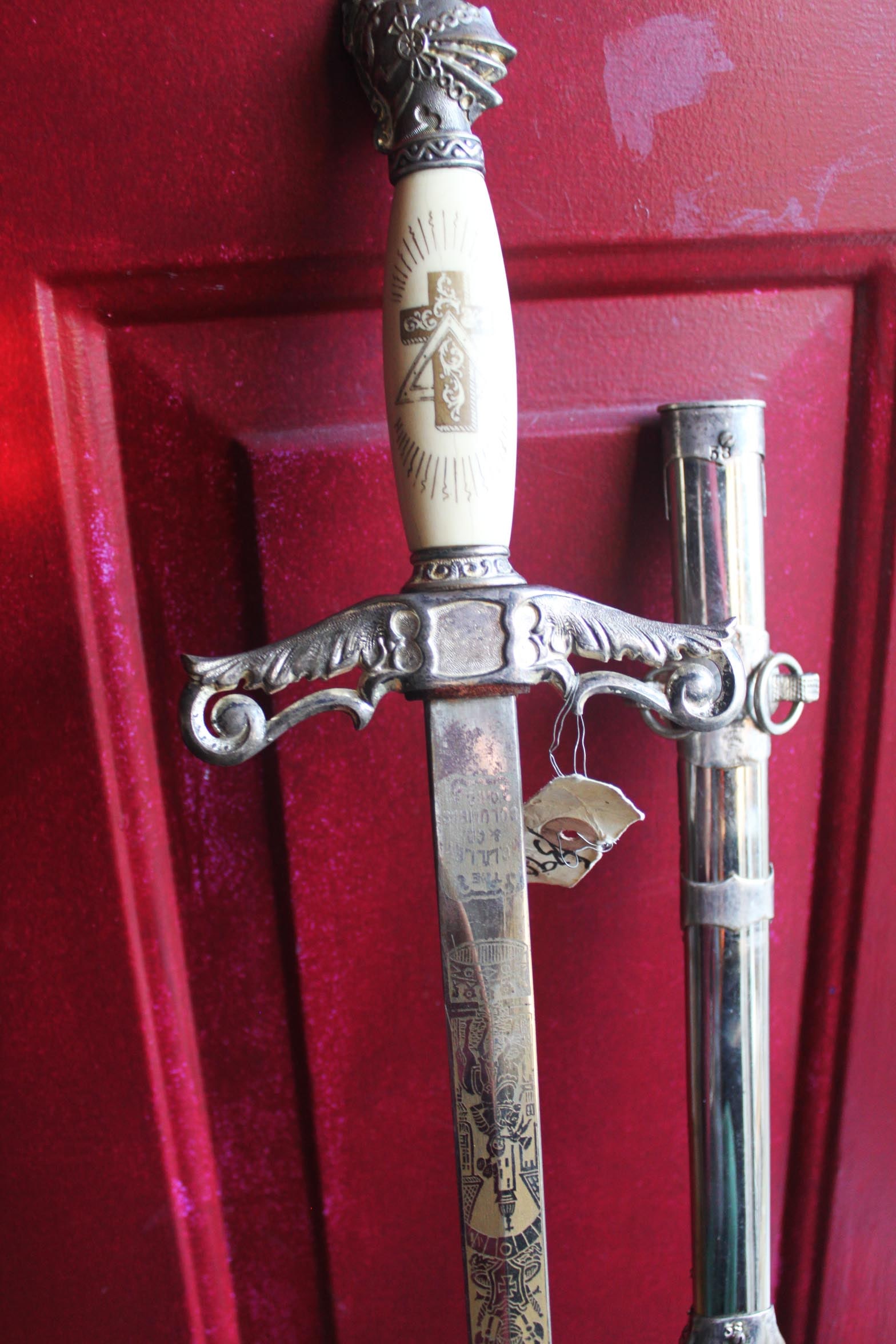 Knights Templar Masonic sword - 13