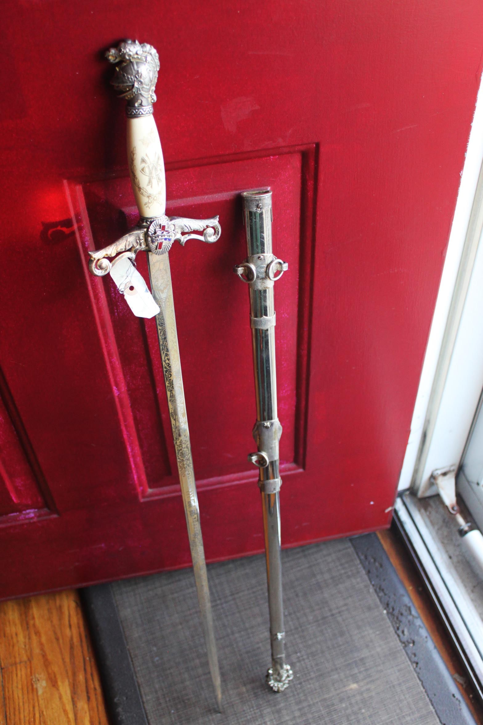Knights Templar Masonic sword - 8