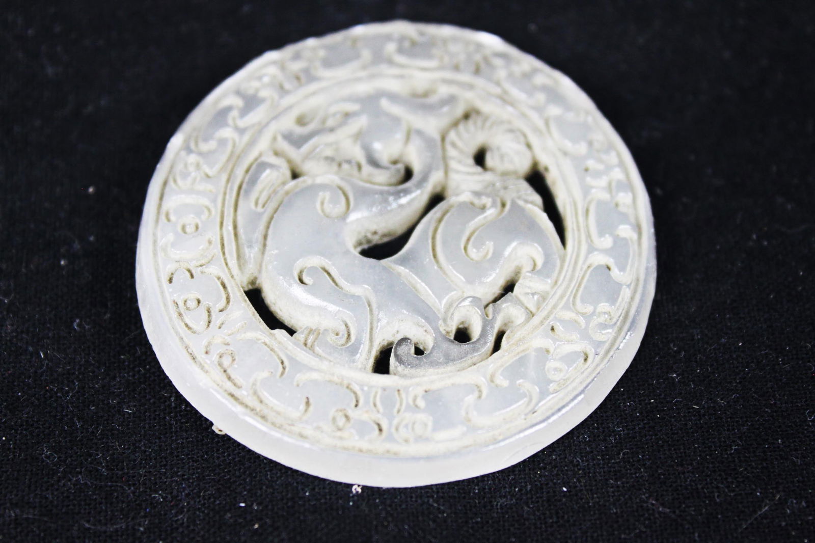 Chinese hand carved Hetian Jade (1 of 3)