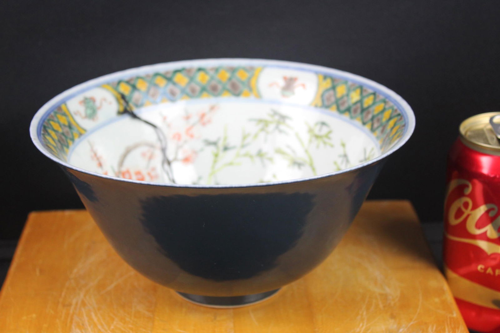 Chinese Famille Verte Porcelain Bowl – “Three Friends of Winter?? Design (1 of 8)