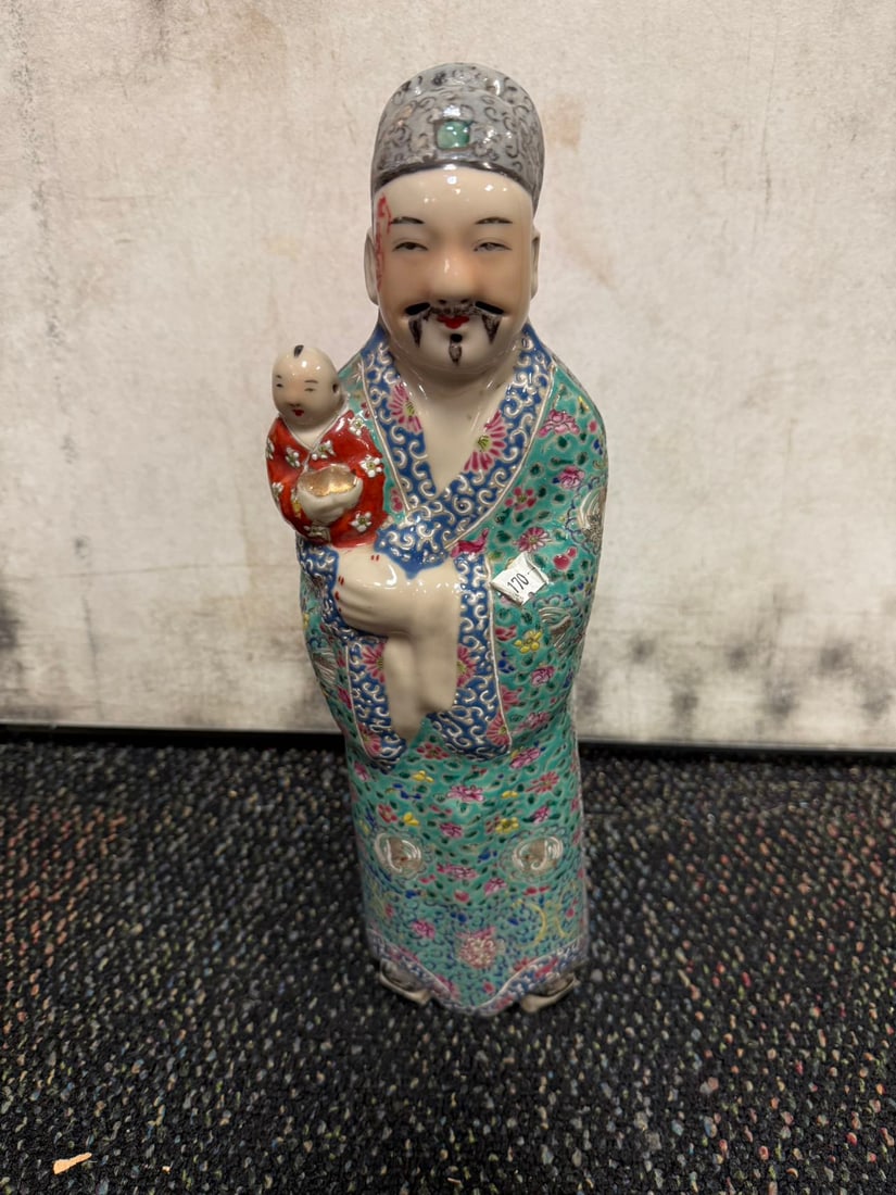 Chinese porcelain figures of immortal (1 of 7)