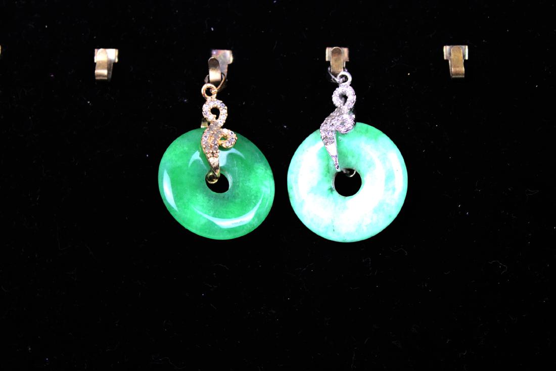 Two Chinese Jade Necklace Pendant (1 of 1)