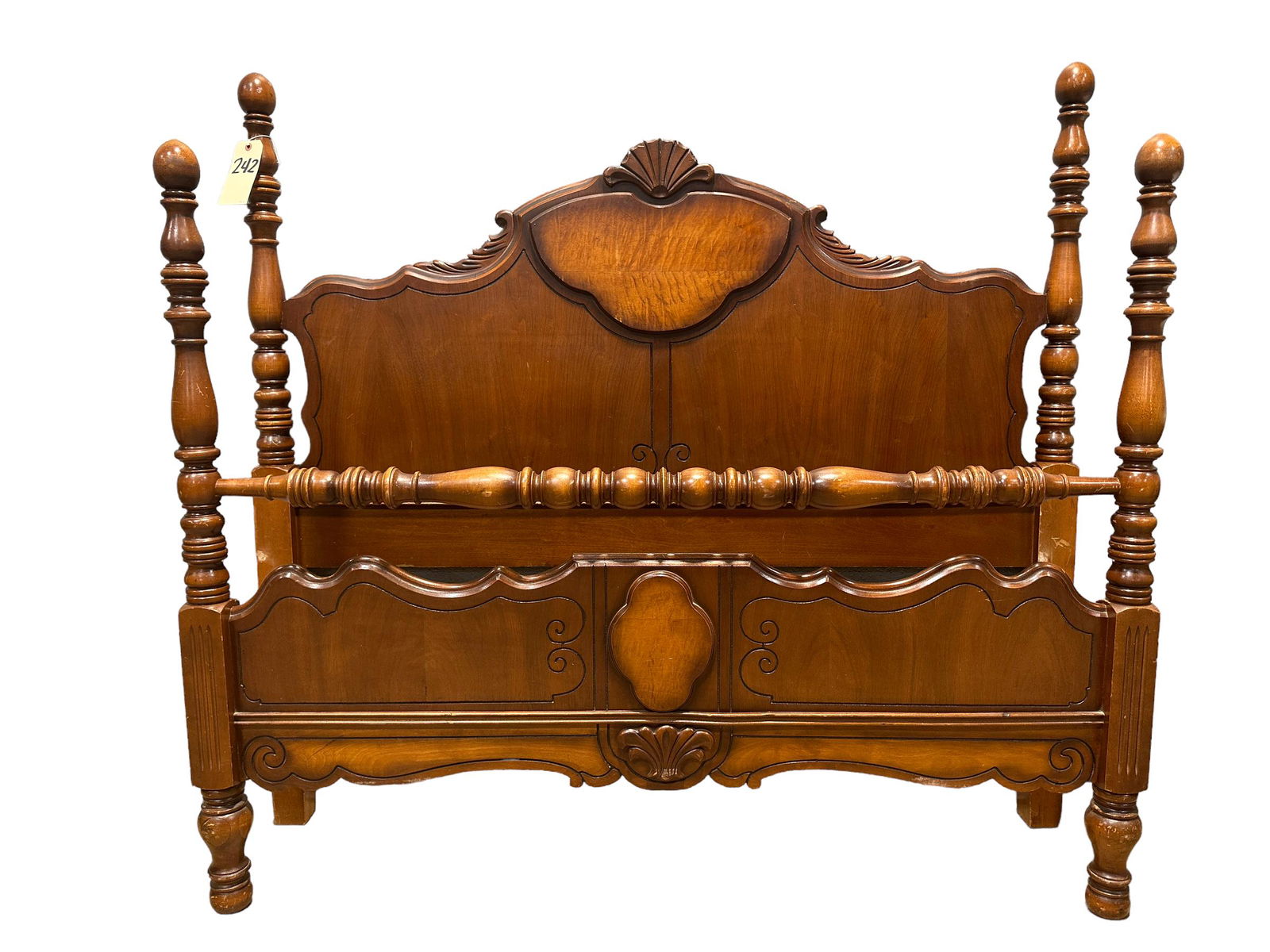 Vintage Double Poster Bed (1 of 4)