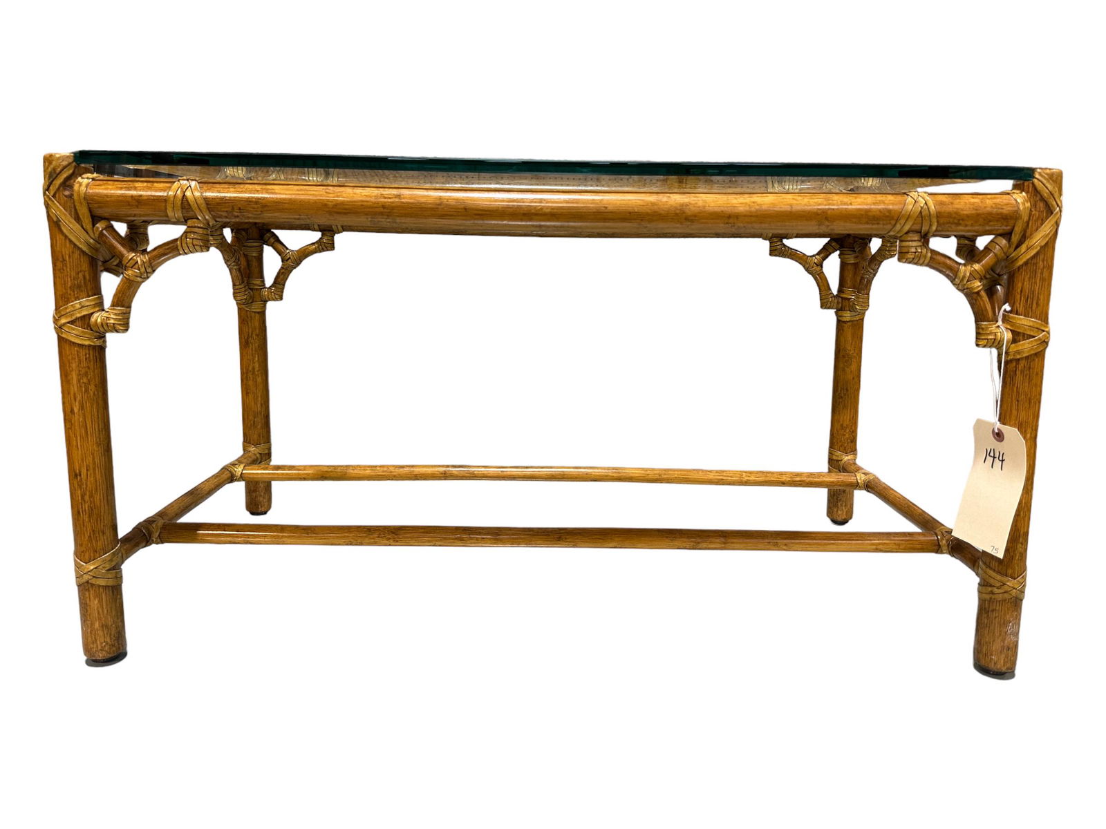 McGuire Bamboo Coffee Table (1 of 3)