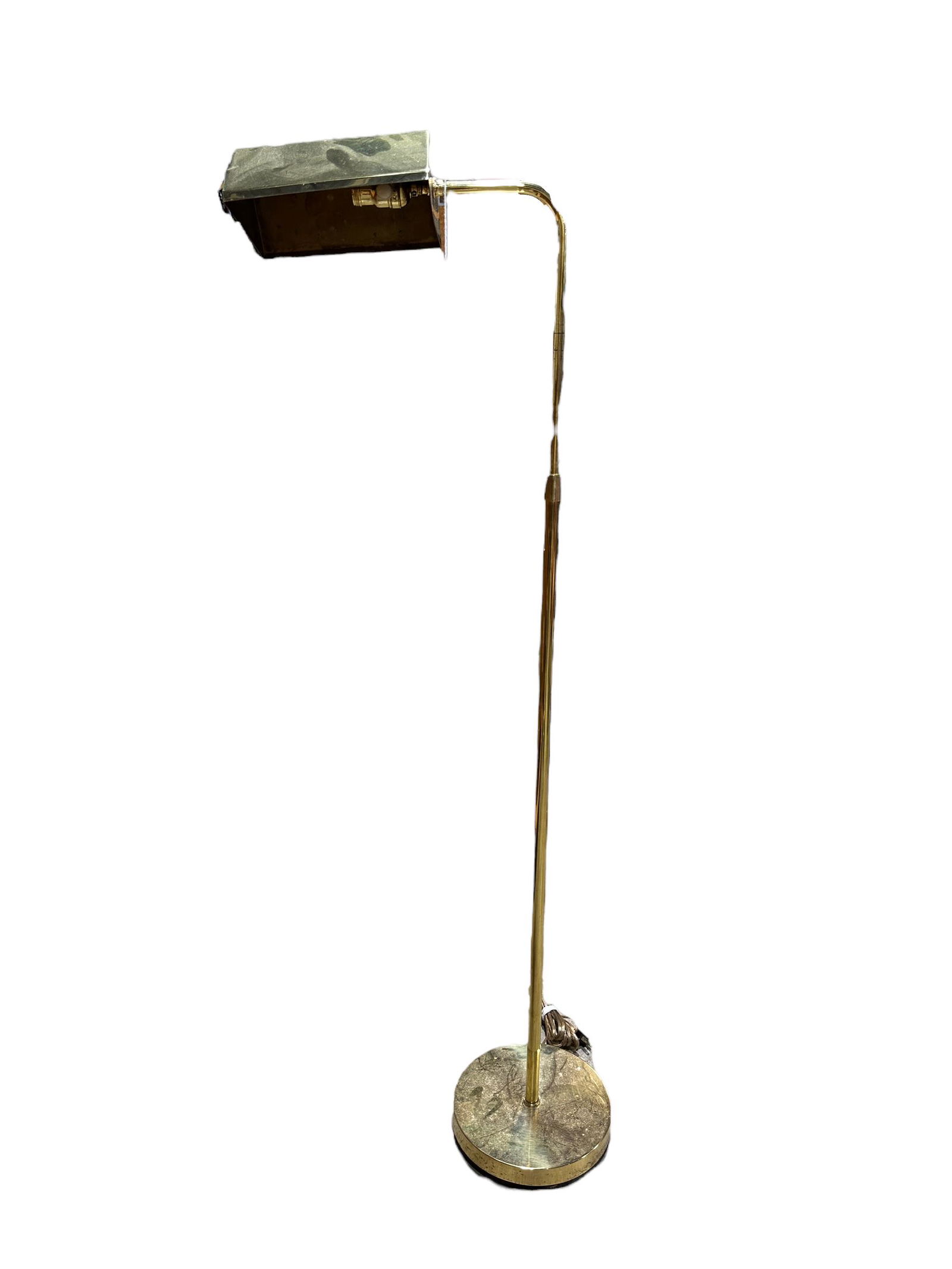Vintage Brass Floor Lamp (1 of 4)