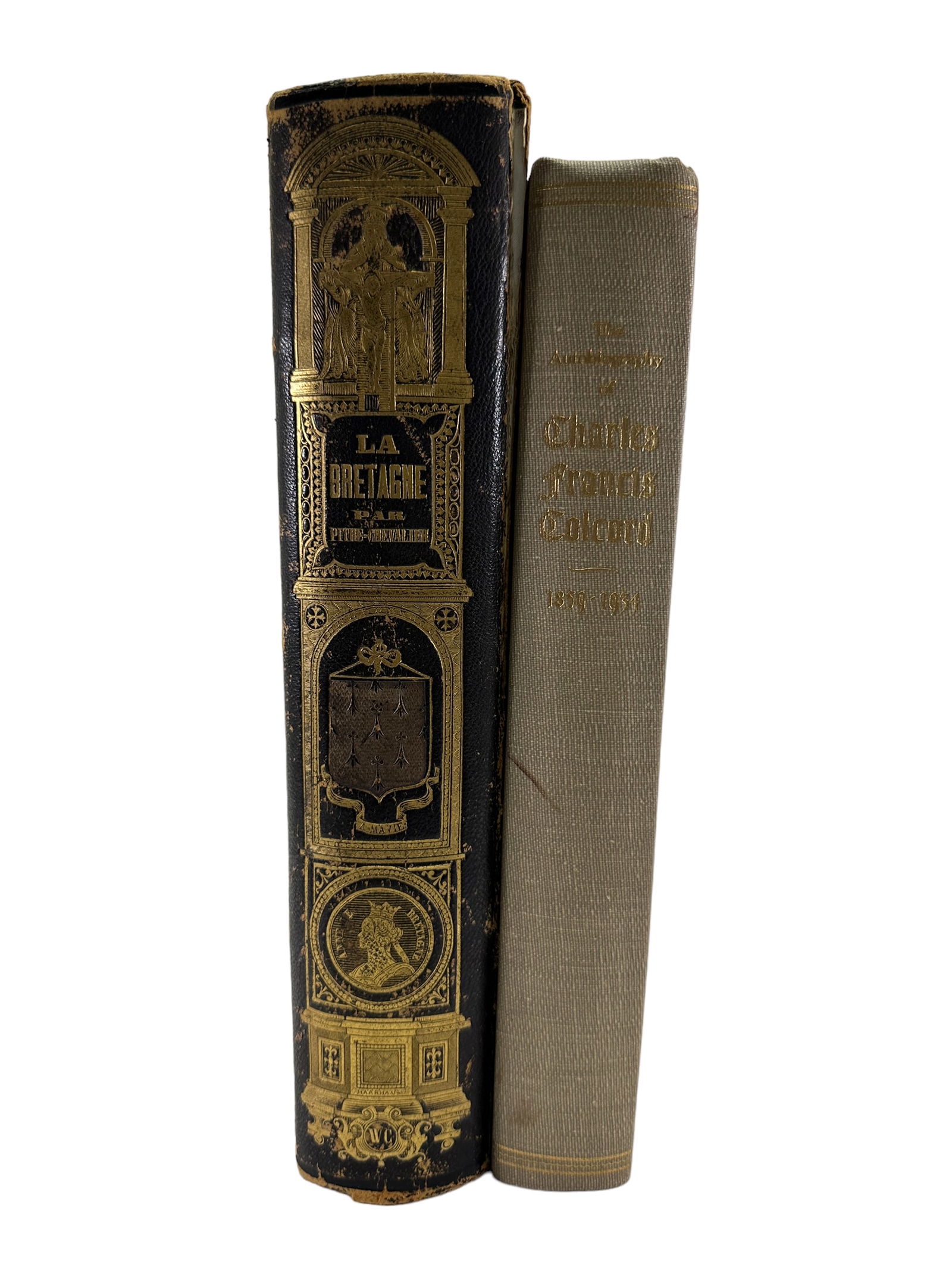 Rare Charles Francis Colcord Book & La Bretage Book (1 of 6)