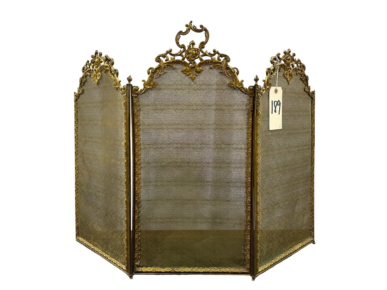 Small Fireplace Screen: Small Fireplace Screen. Measures 28" x 40"