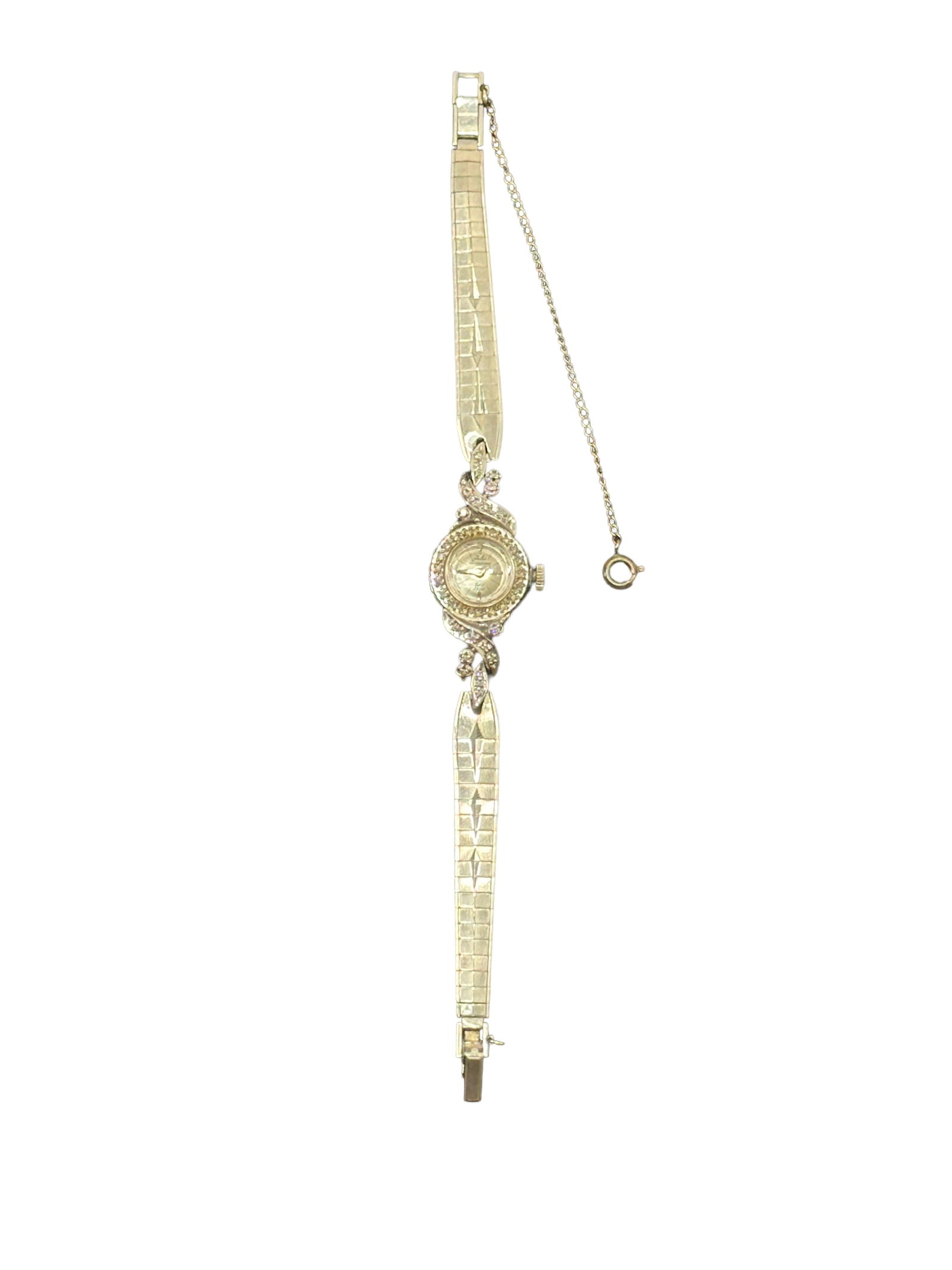 Jule Jurgensen 14K Lady's Watch: Jule Jurgensen 14K Lady's Watch. In original box. Measures 6" long