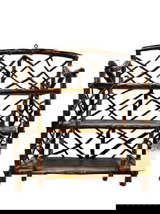 Twig Art Hanging Shelf: Twig Art Hanging Shelf. Measures approx. 26.25" Height x 22" Width x 8" Depth. This qualifies for in-house shipping.