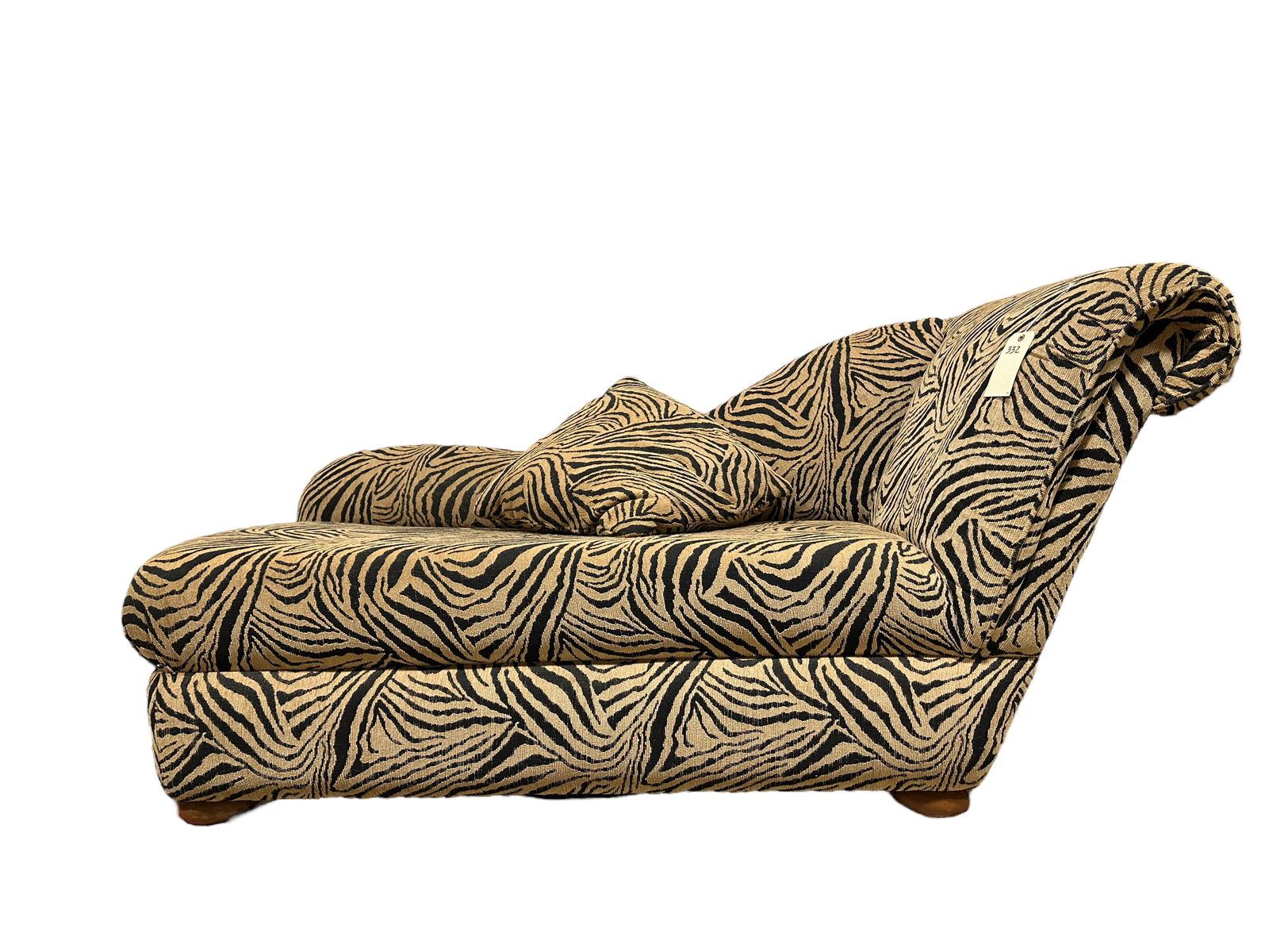 Zebra Print Lounge Chair (1 of 4)