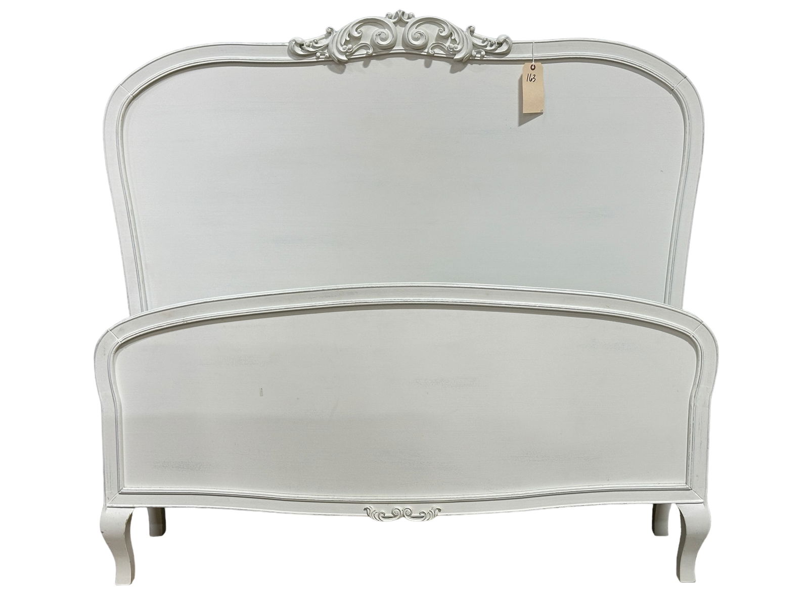 Painted Full Sized Bed w/ Rails (1 of 2)