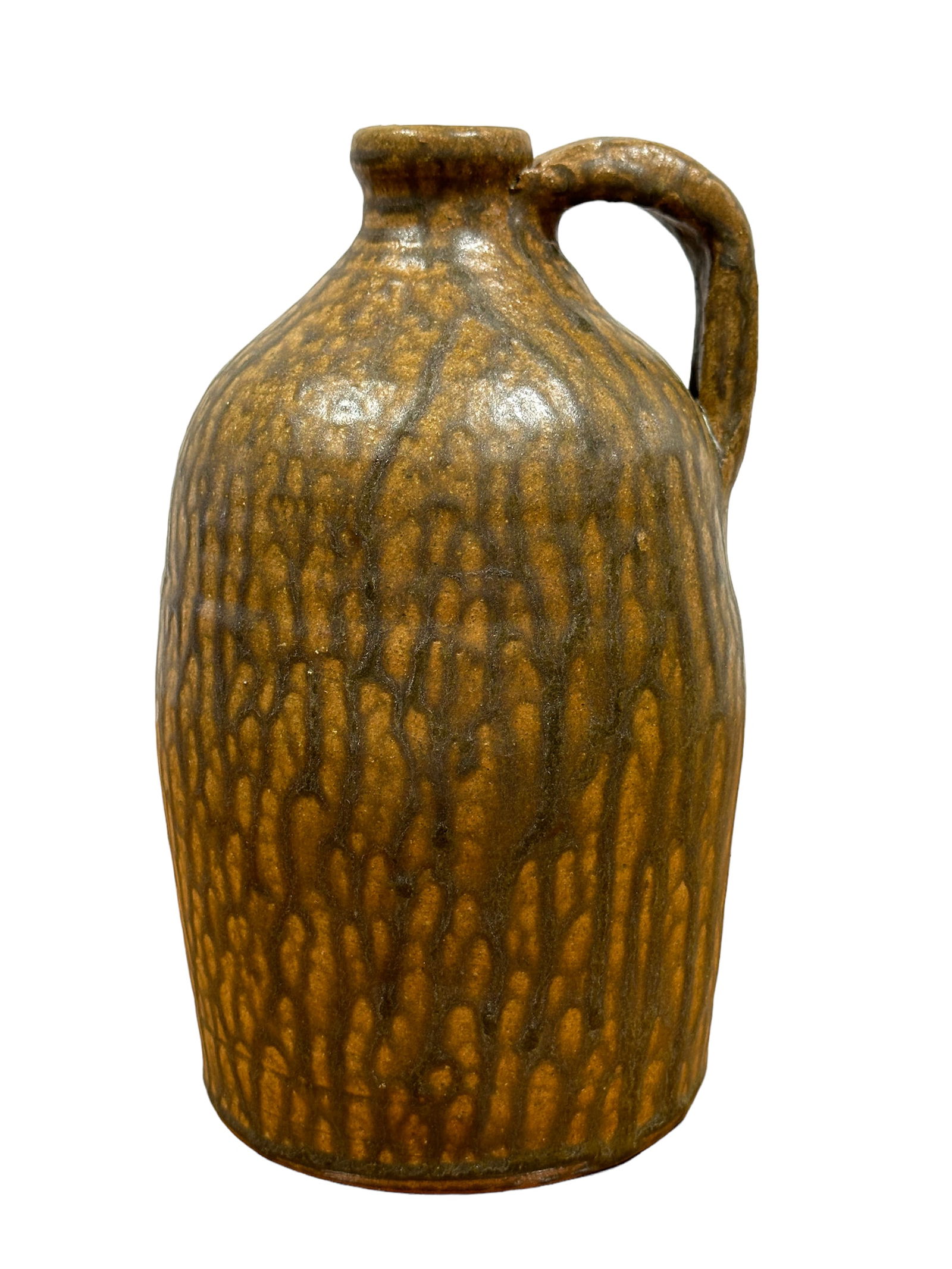 Signed 1990s Whelchel Meaders Pottery Jug (1 of 4)