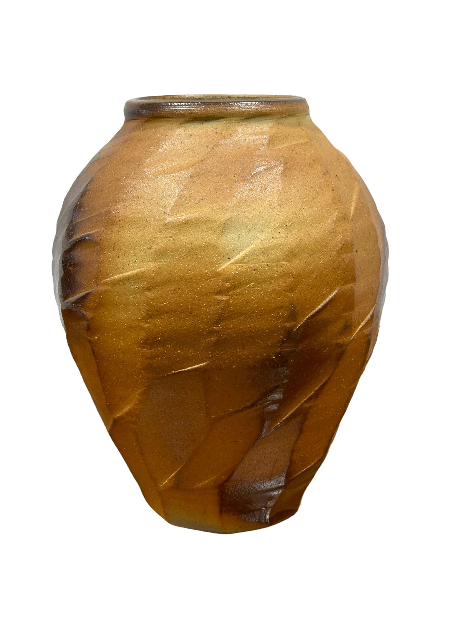 Signed Jeff Upton Pottery Vase Auction