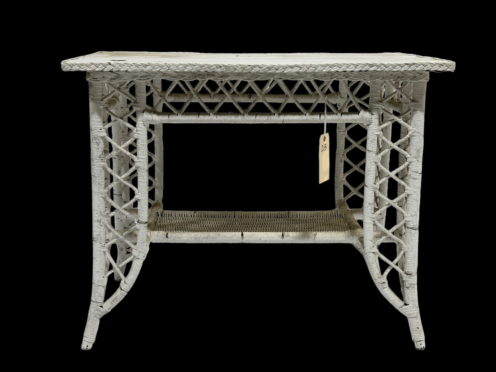 Vintage Wicker Table (1 of 3)