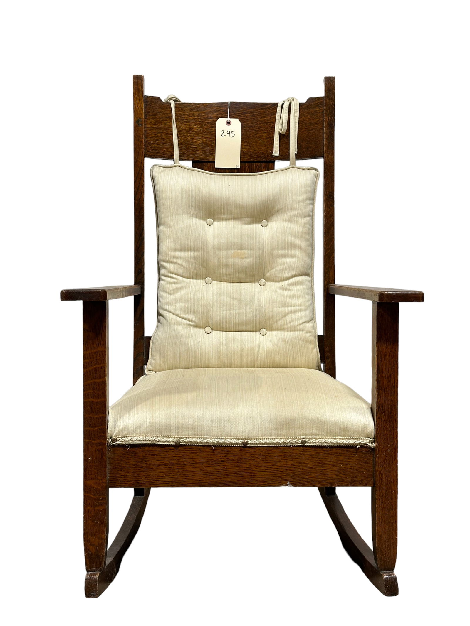 Antique Oak Rocker (1 of 4)