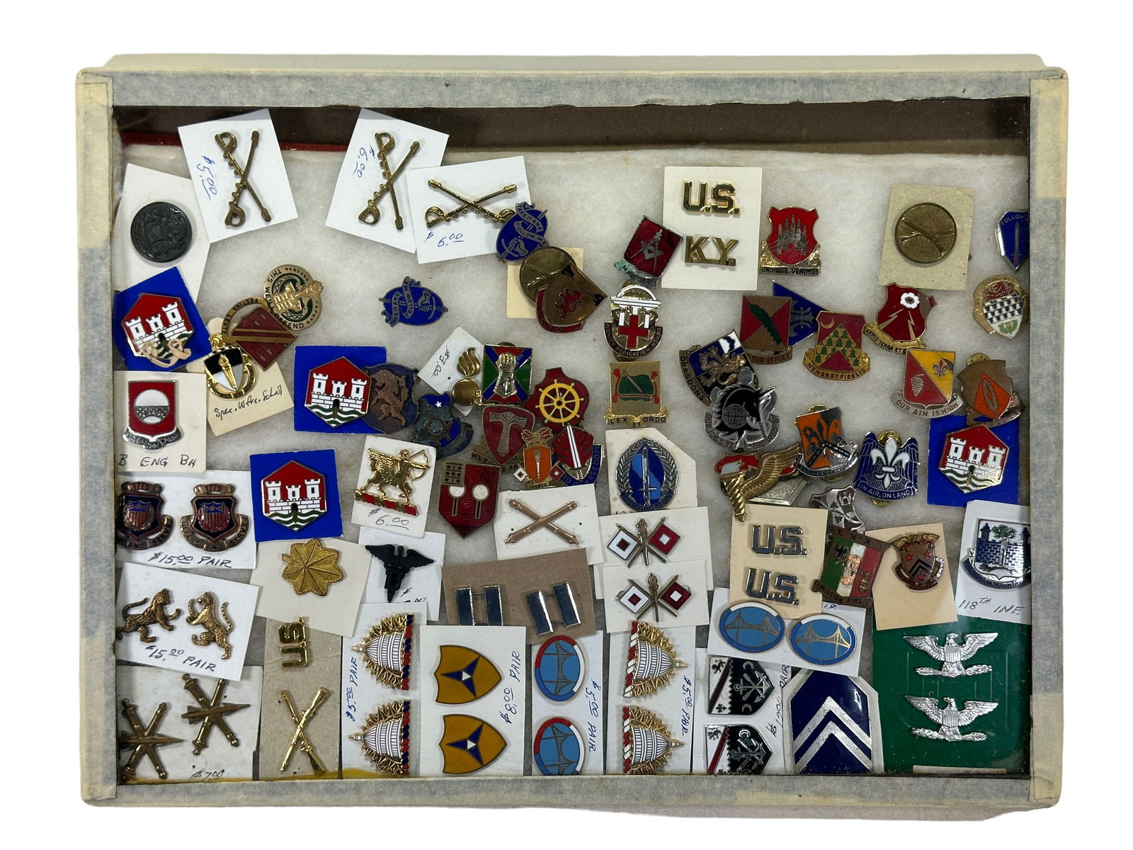 Lot of Assorted Military Pins (1 of 4)
