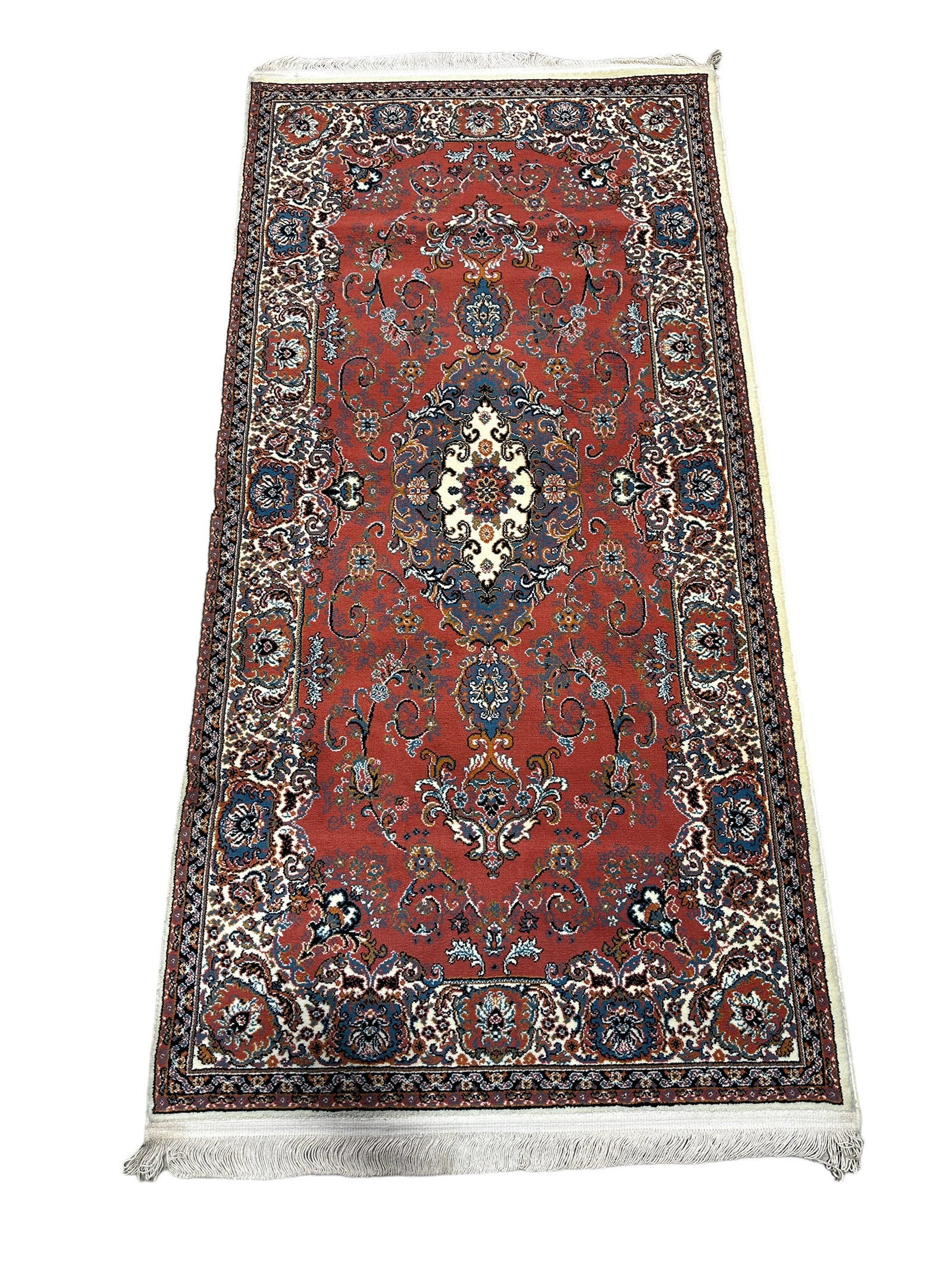 Small Oriental Hand Knotted Rug (1 of 5)