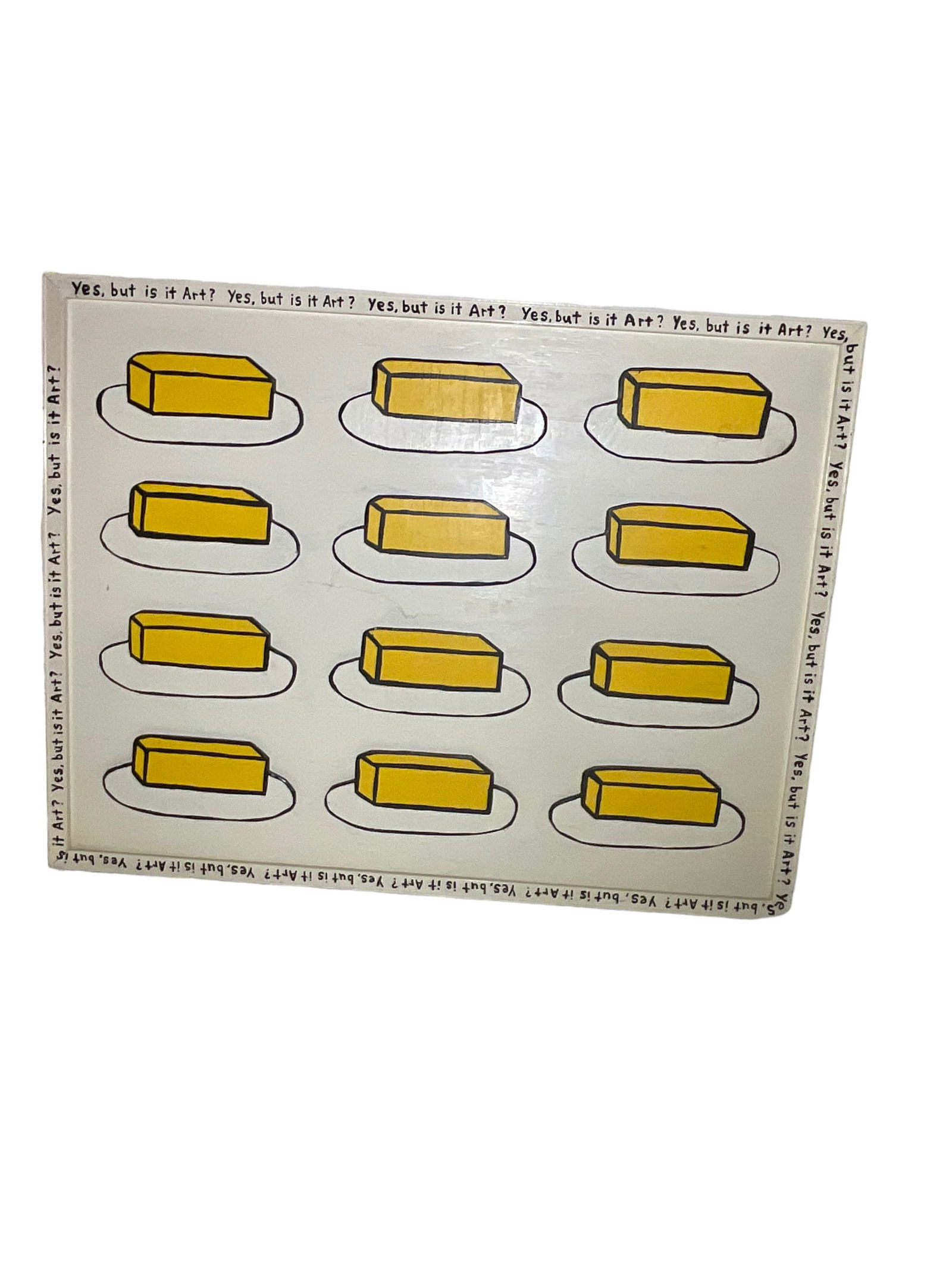 Butter Folk Art Piece by Carrie Gilliam (1 of 3)