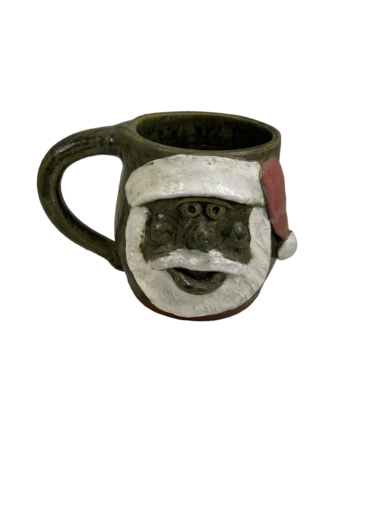 Brain Wilson Pottery Santa Face Mug (1 of 4)