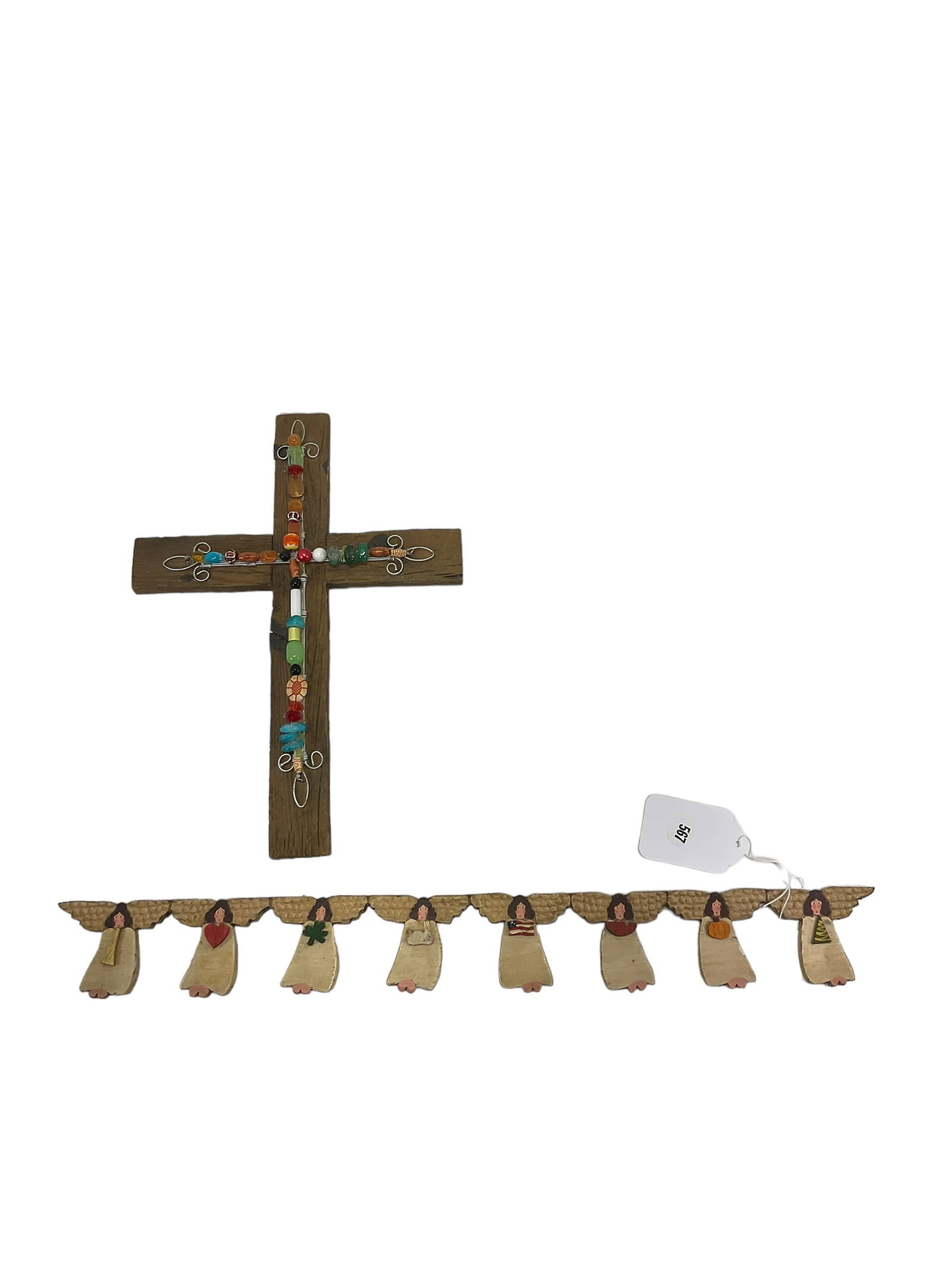 Lot of 2 Folk Art Pieces (1 of 7)