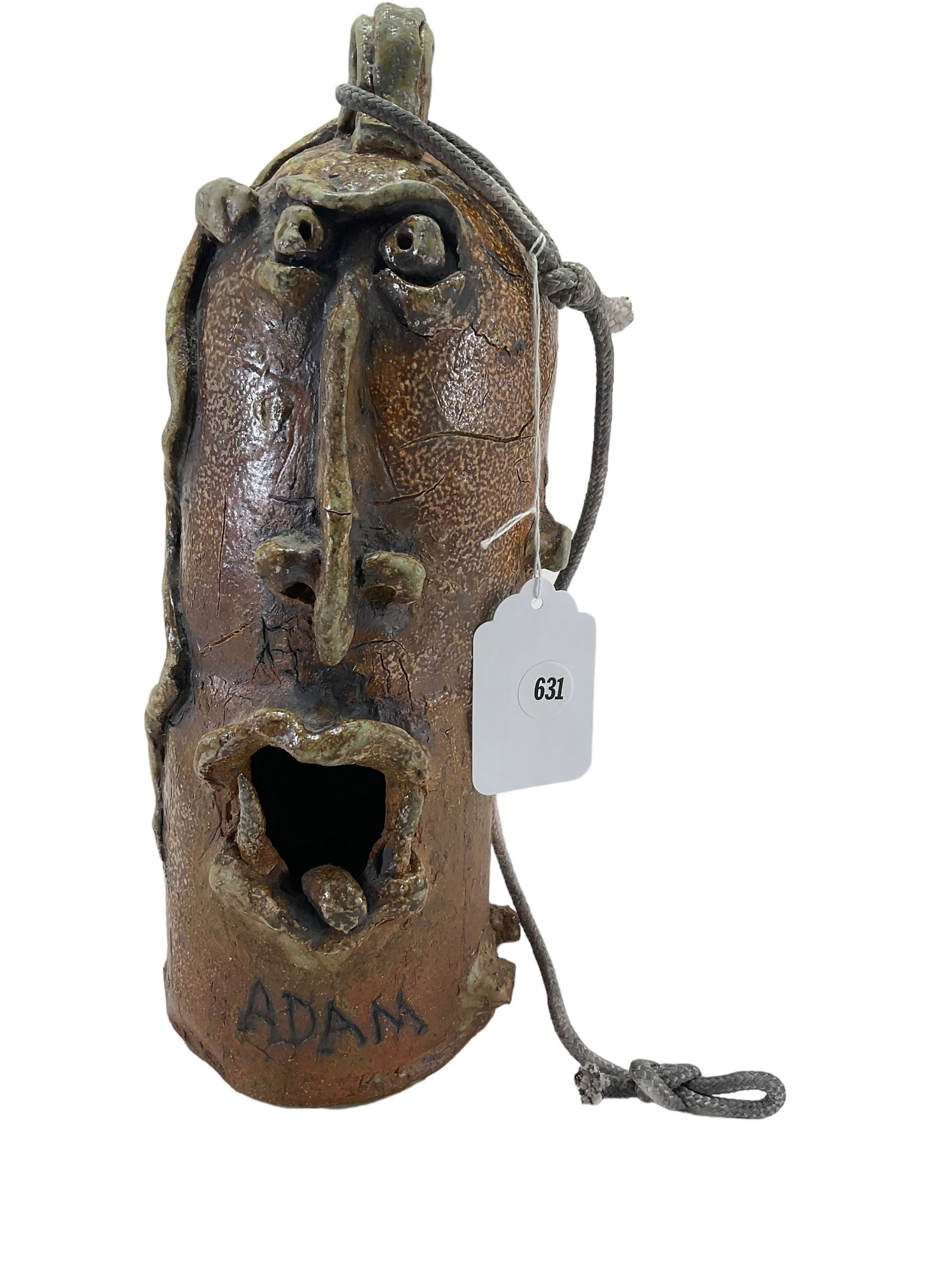 Ed Gilliam Adam & Eve Pottery Birdhouse (1 of 5)