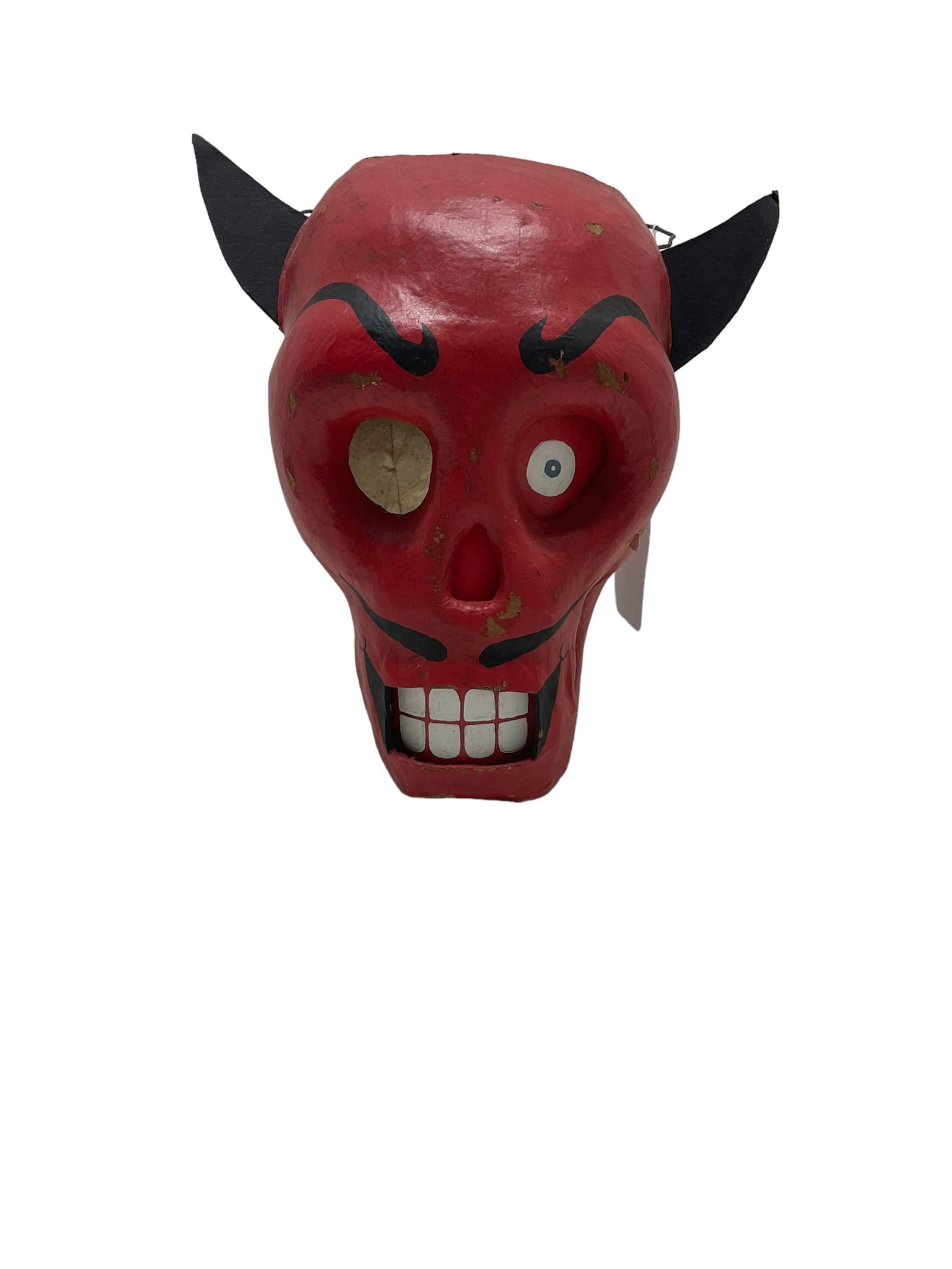 Jamieson Folk Art Paper Mache Devil Lantern (1 of 8)