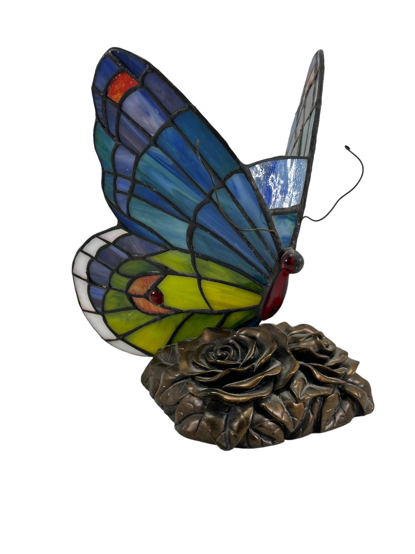 Quoizel Collectibles Stained Glass Butterfly Lamp (1 of 6)