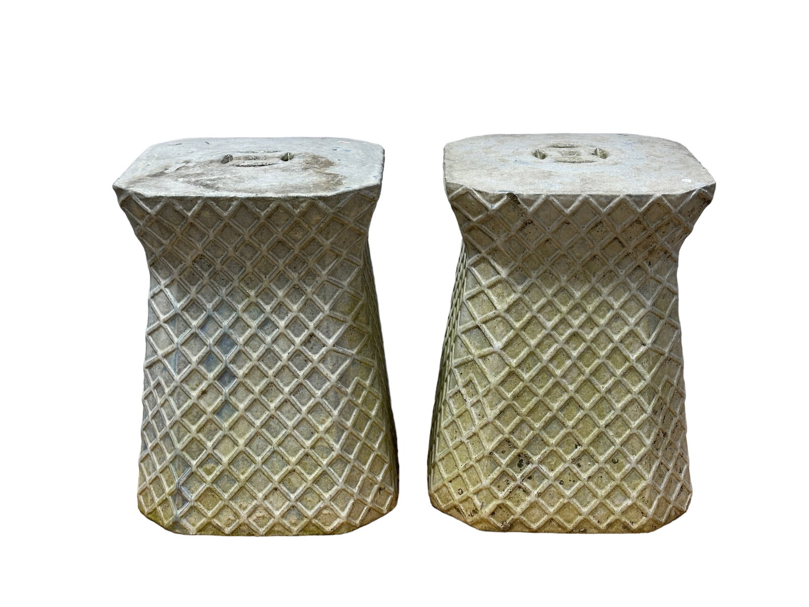 Pair of Garden Stools (1 of 4)