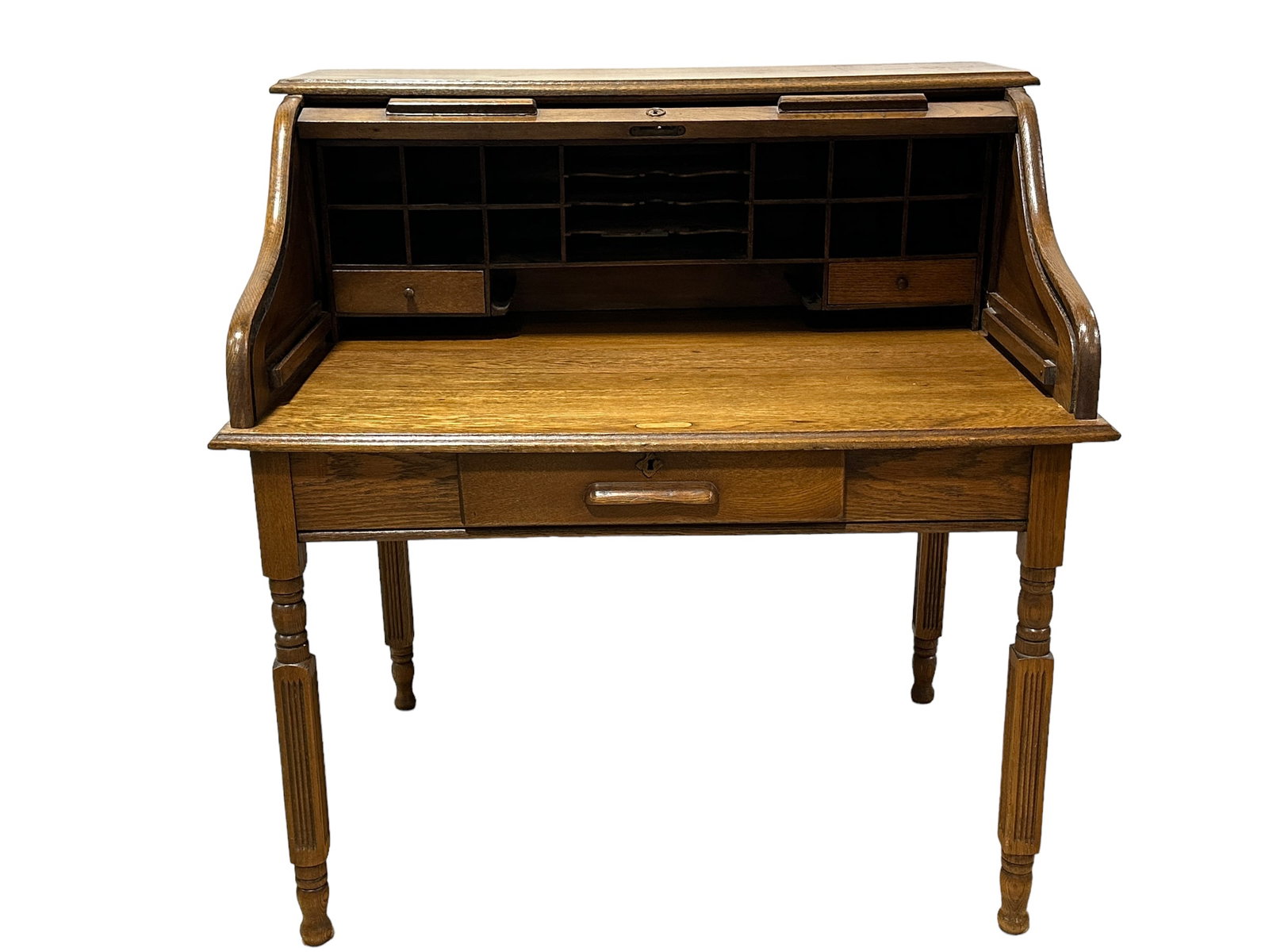 Antique Roll Top Desk (1 of 9)