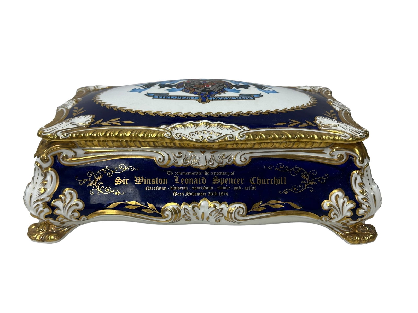 Paragon China Sir Winston Churchill Cigar Box (1 of 8)