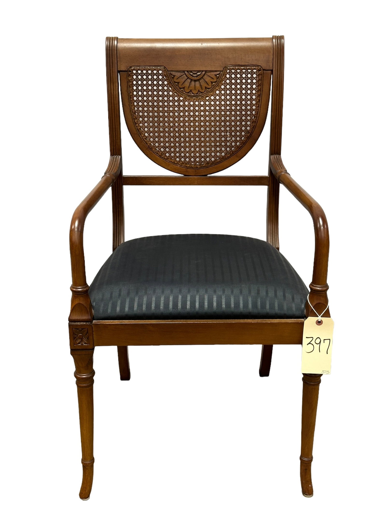 Andre Originals MFG. Co. Chair: Andre Originals MFG. Co. Chair. Measures 37" H x 17.25" W x 18" D & the seat height is 18.5".