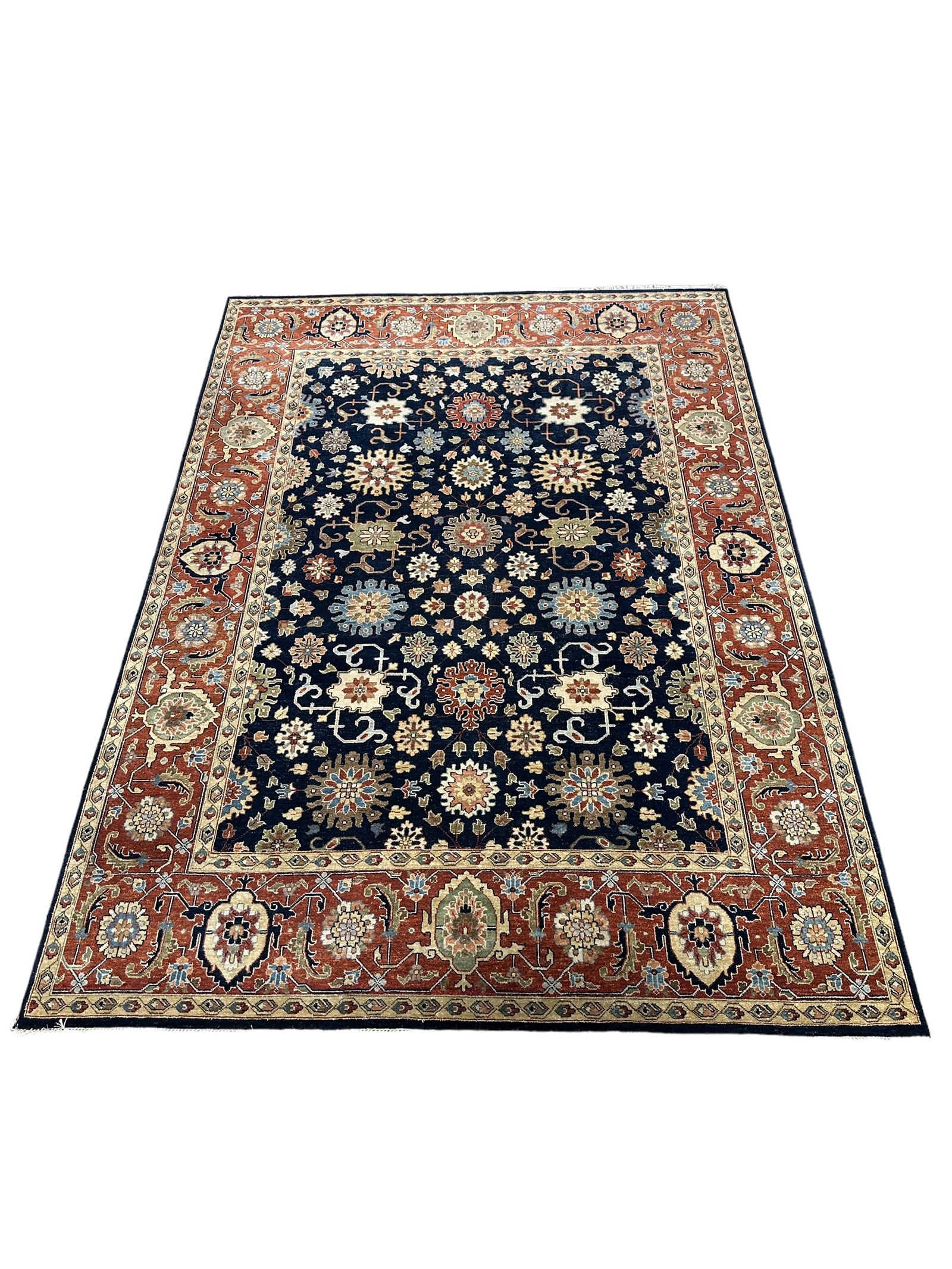 Hand Knotted Oriental Style Area Rug (1 of 4)