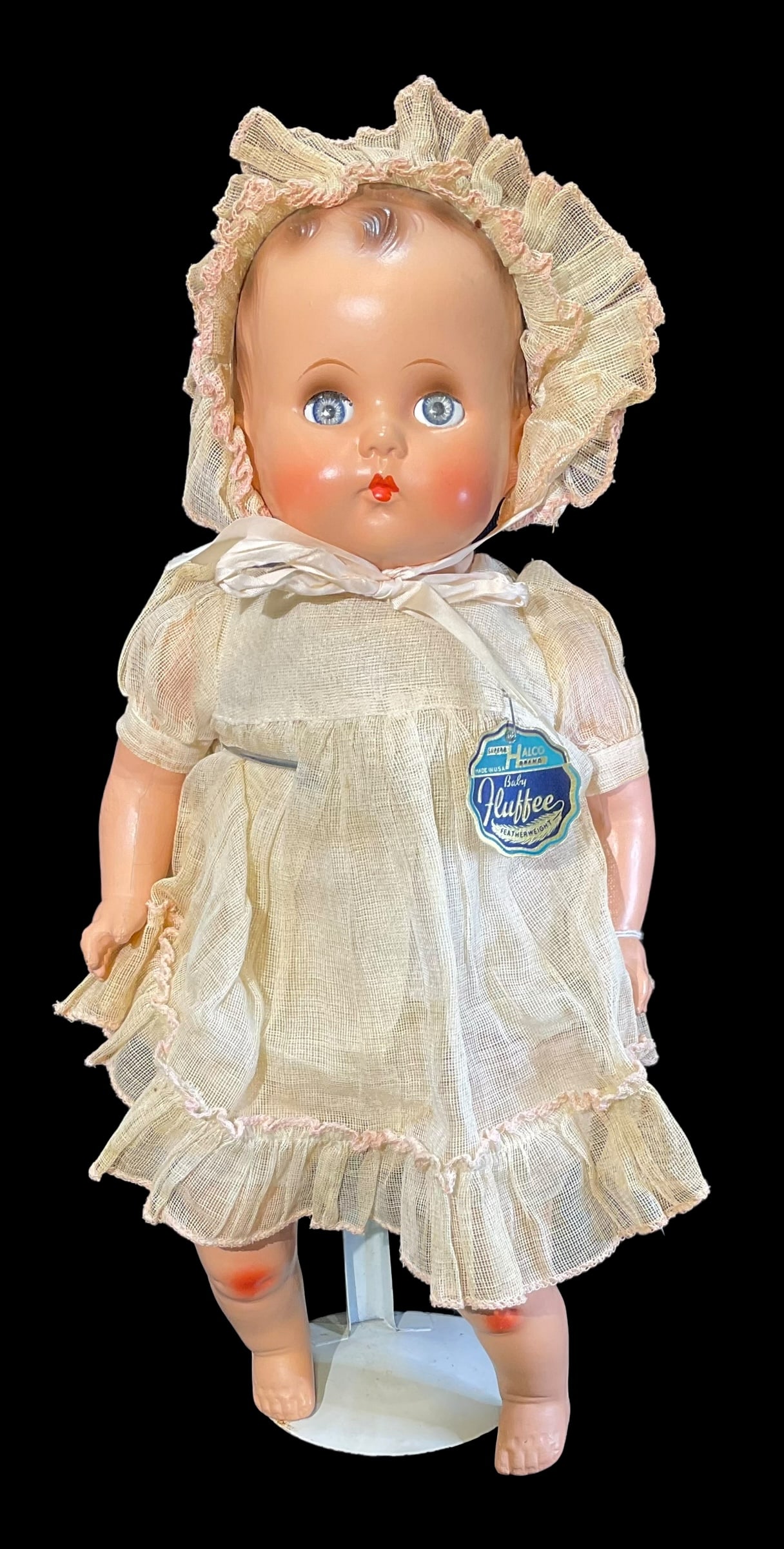 Vintage HALCO Fluffee Composition Doll (1 of 4)