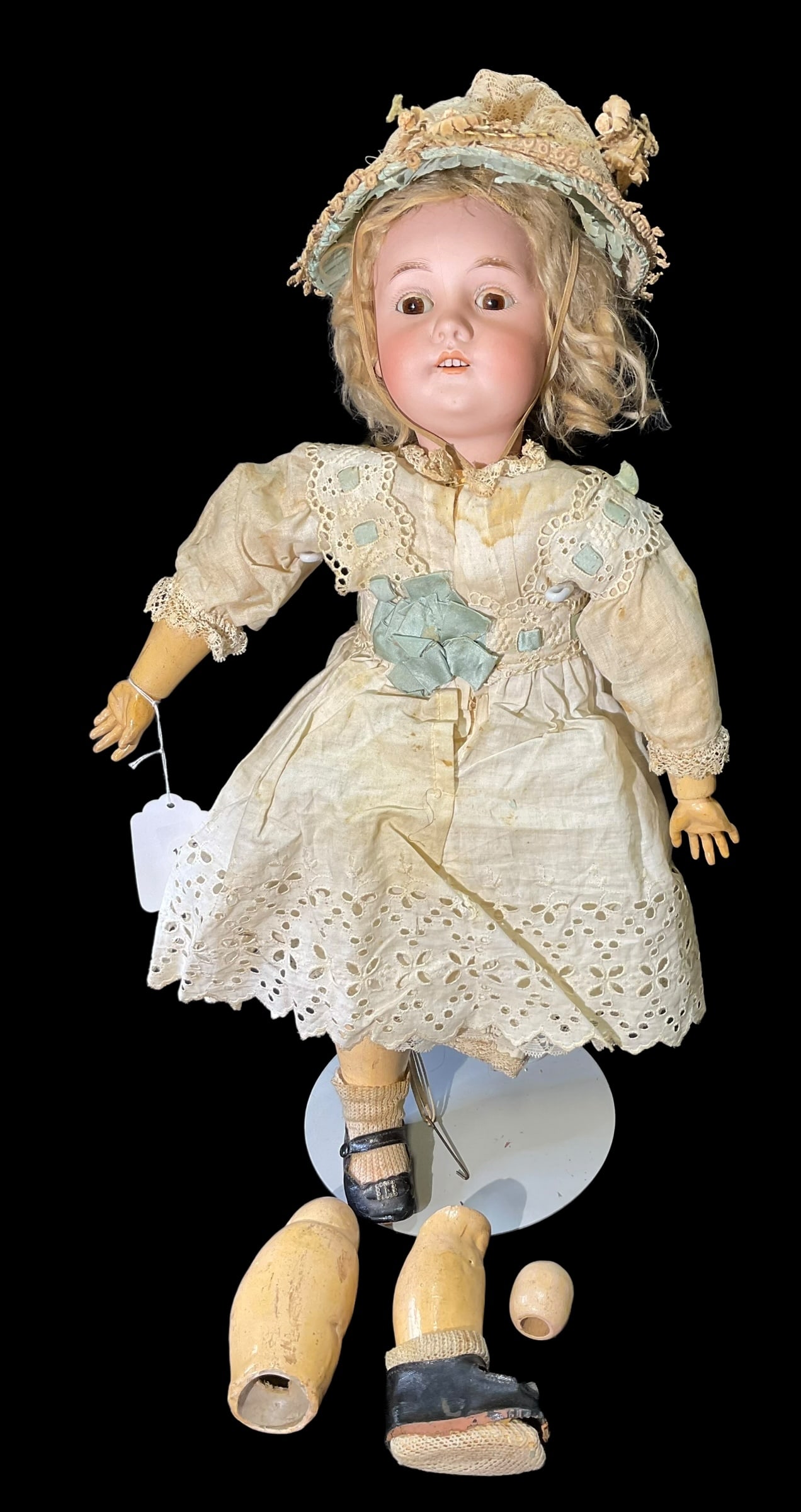 Antique "Princess" German Bisque Porcelain Doll (1 of 5)