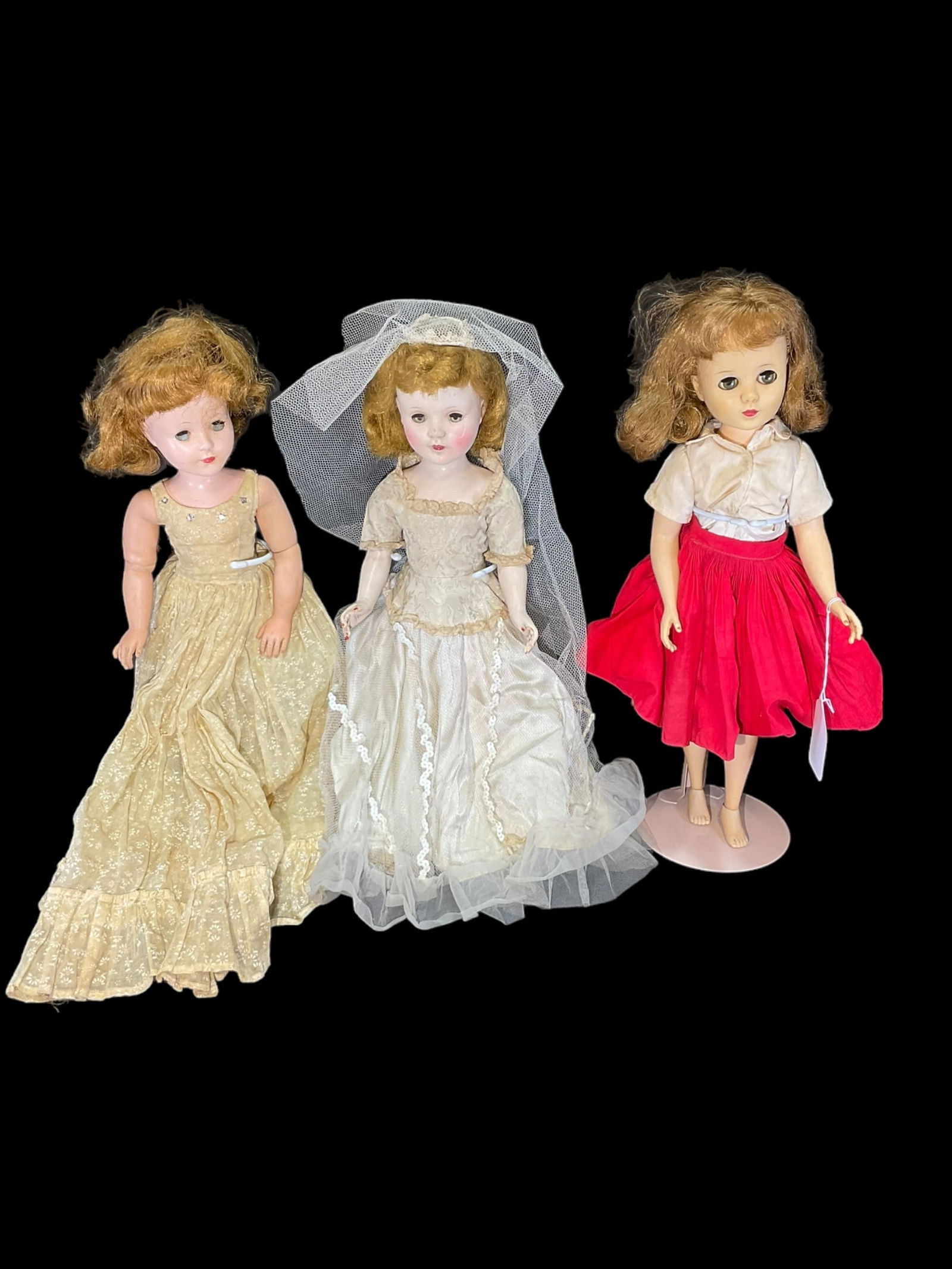 3- Vintage American Character Dolls (1 of 6)