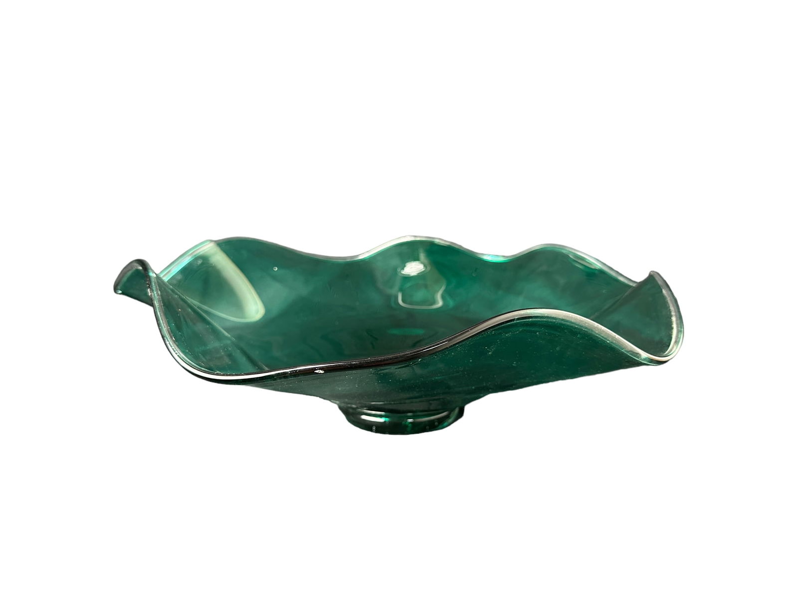 Large Blenko Glass Fruit/Center Bowl (1 of 4)