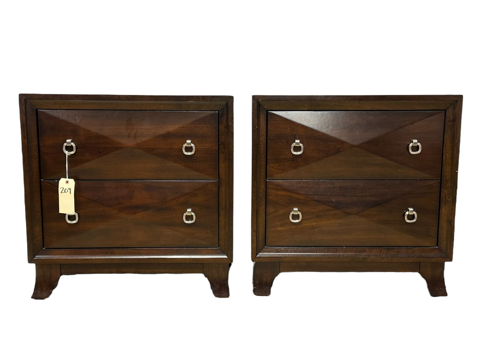 Pair of Modern Style Nightstands (1 of 6)