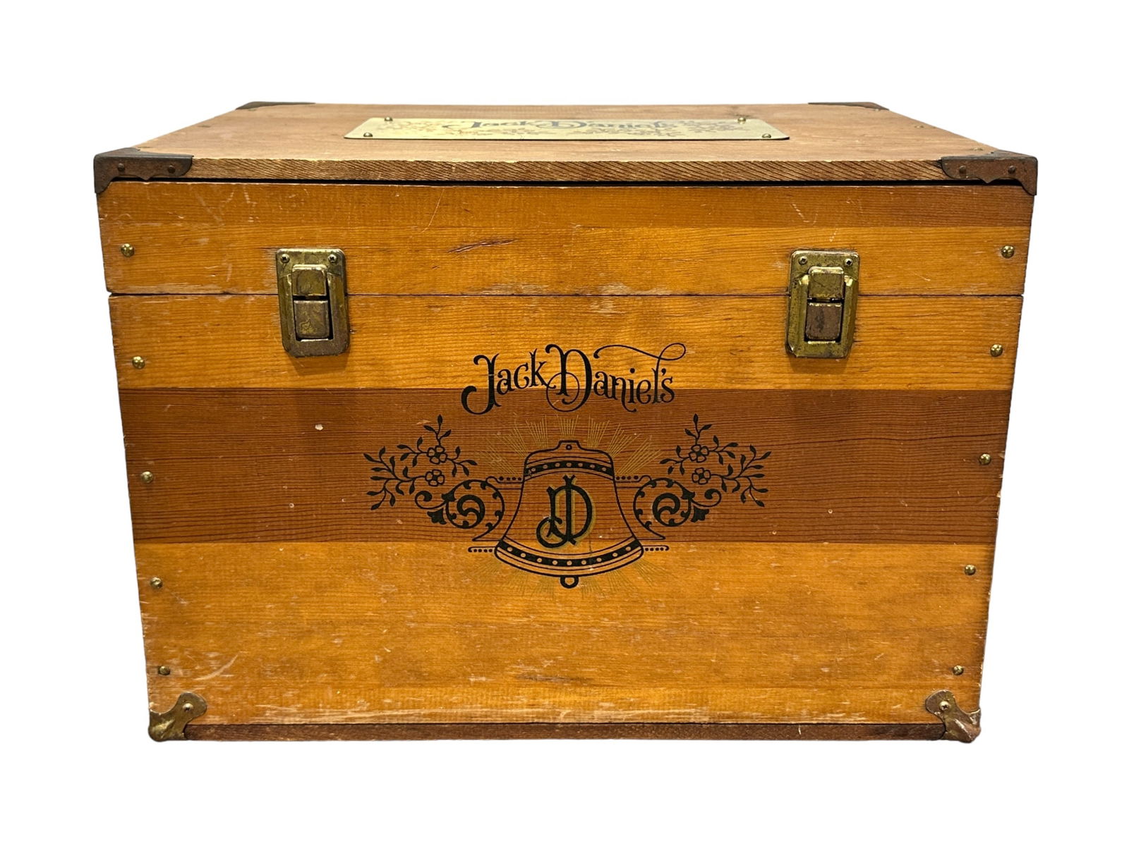 Vintage Jack Daniels "Belle of Lincoln" Crate (1 of 6)