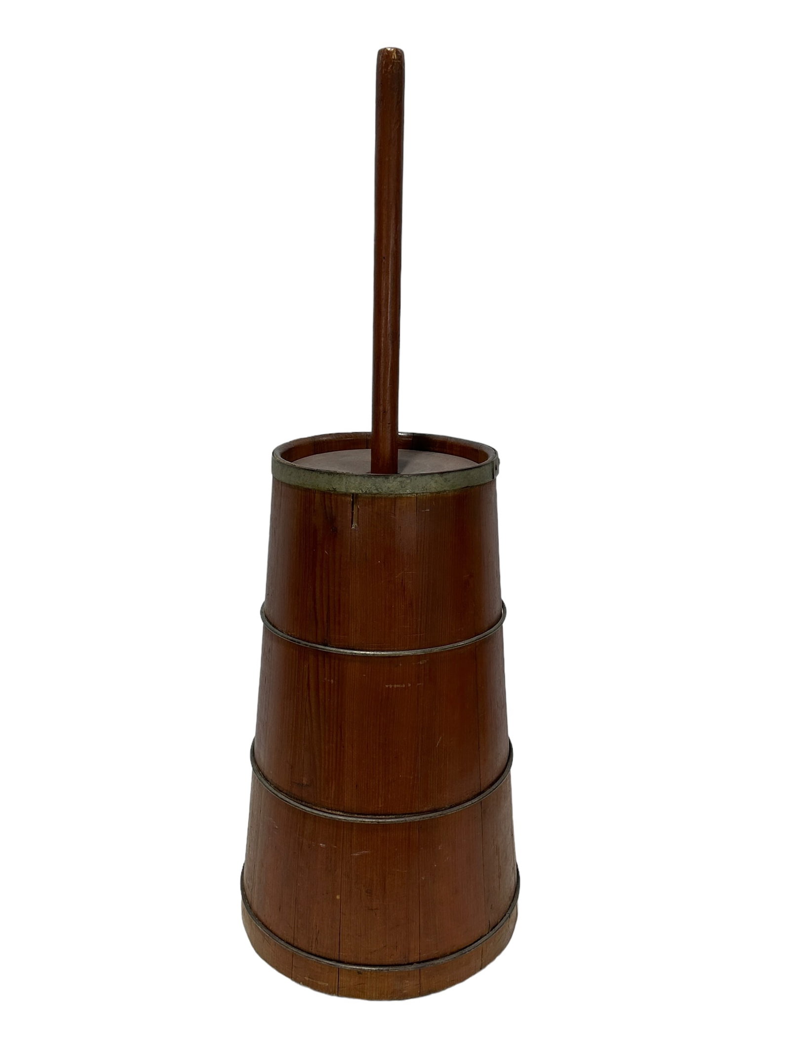 Antique Butter Churn: Antique Butter Churn. Measures 30.75" tall.