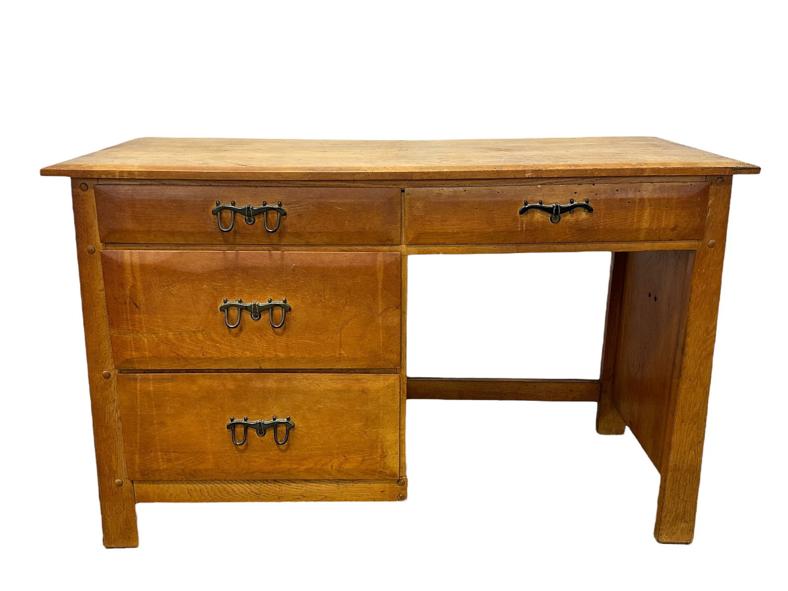 "Wythe-Craft Dude Ranch" Oak Desk (1 of 7)