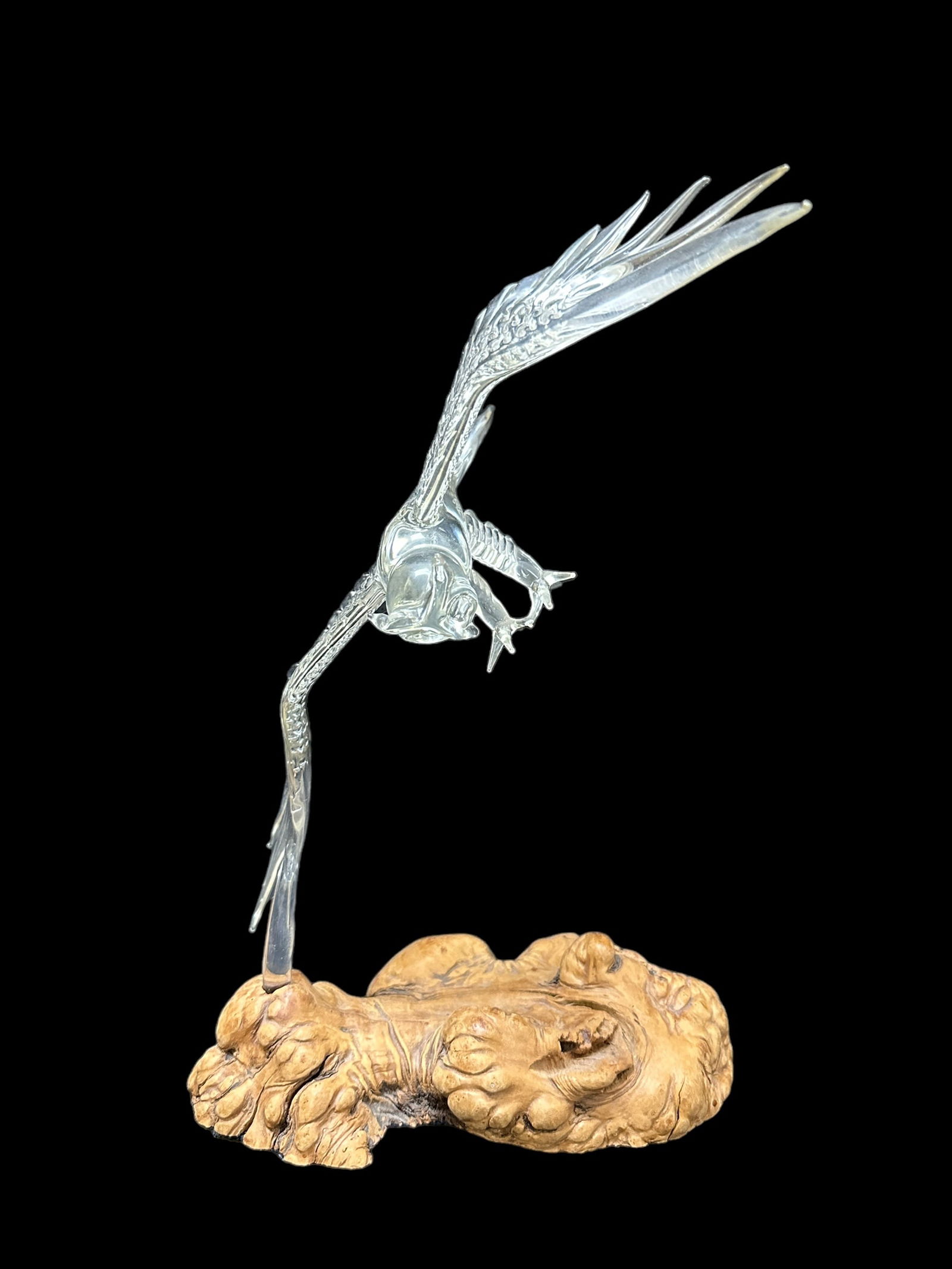 Signed Richard Smith Lillie Art Glass Owl Sculpture (1 of 6)