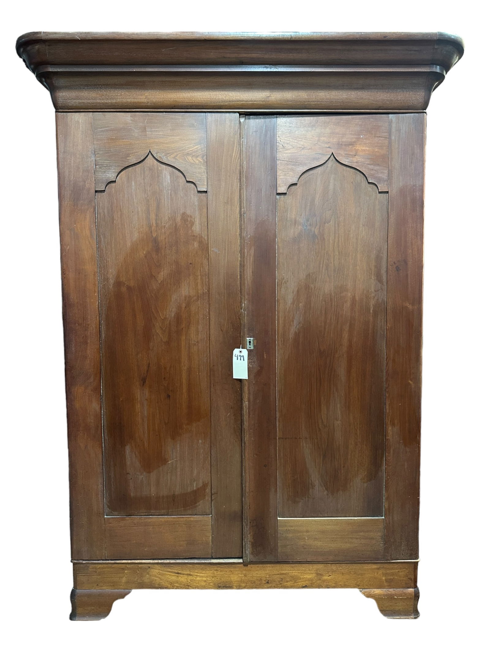 Large Antique Wardrobe Cabinet (1 of 7)
