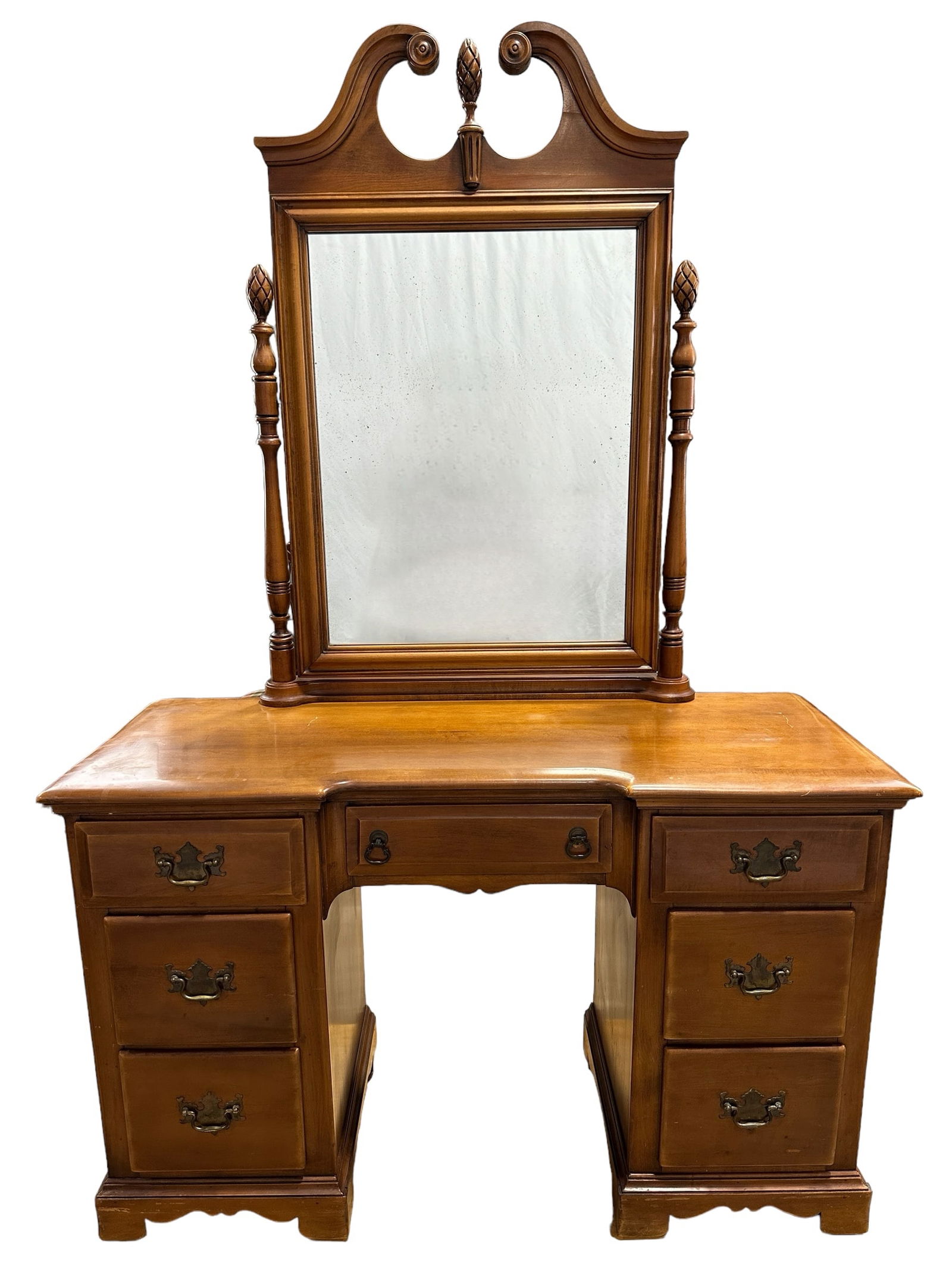 Empire Furniture Maple Vanity Dresser (1 of 6)