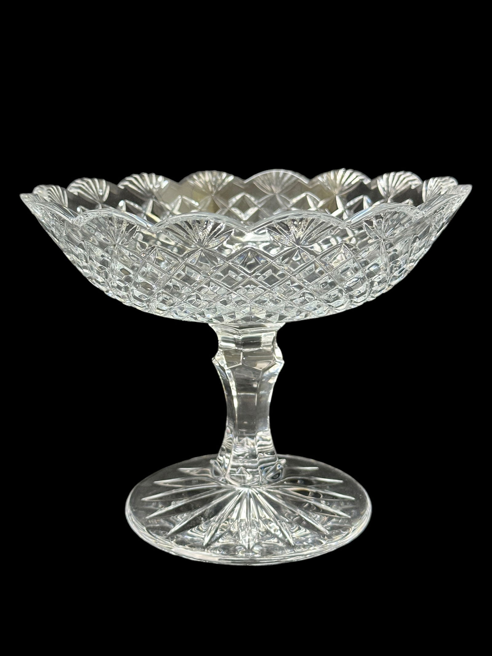 Waterford Crystal Emily Scalloped Compote (1 of 4)