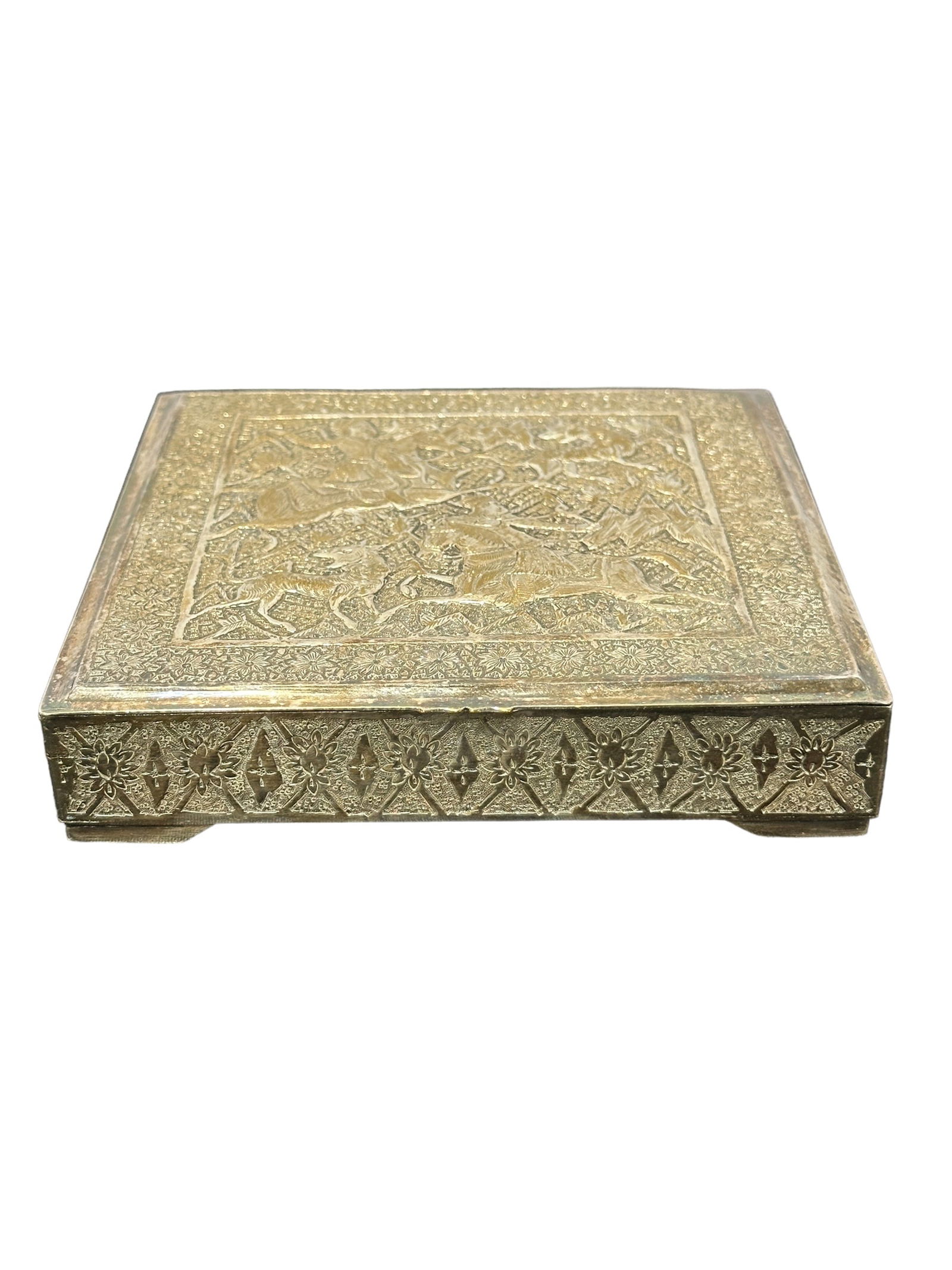Silver Metal Eastern Box (1 of 5)
